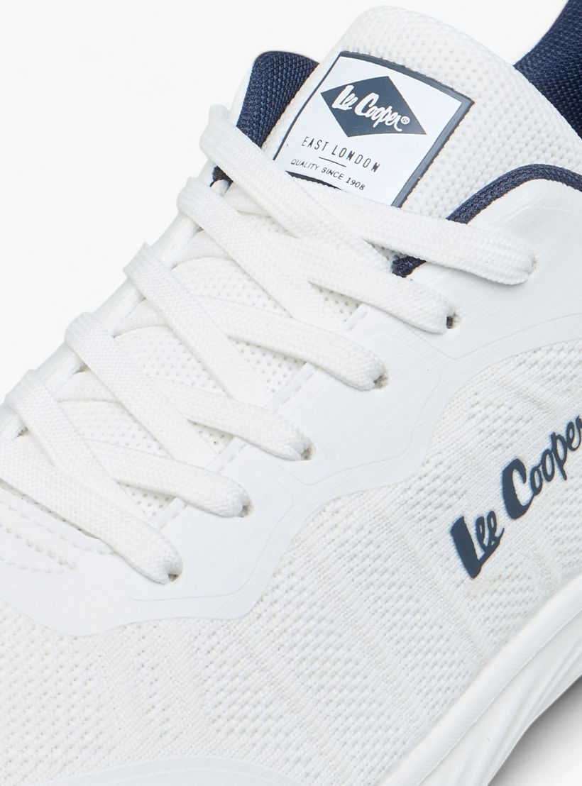 حذاء سنيكرز برباط إغلاق وتفاصيل شعار للرجال من لي كوبر-men-shoes-sneakers-image-4
