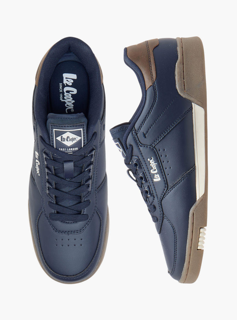 حذاء سنيكرز بألواح ورباط إغلاق للرجال من لي كوبر-men-shoes-sneakers-image-1