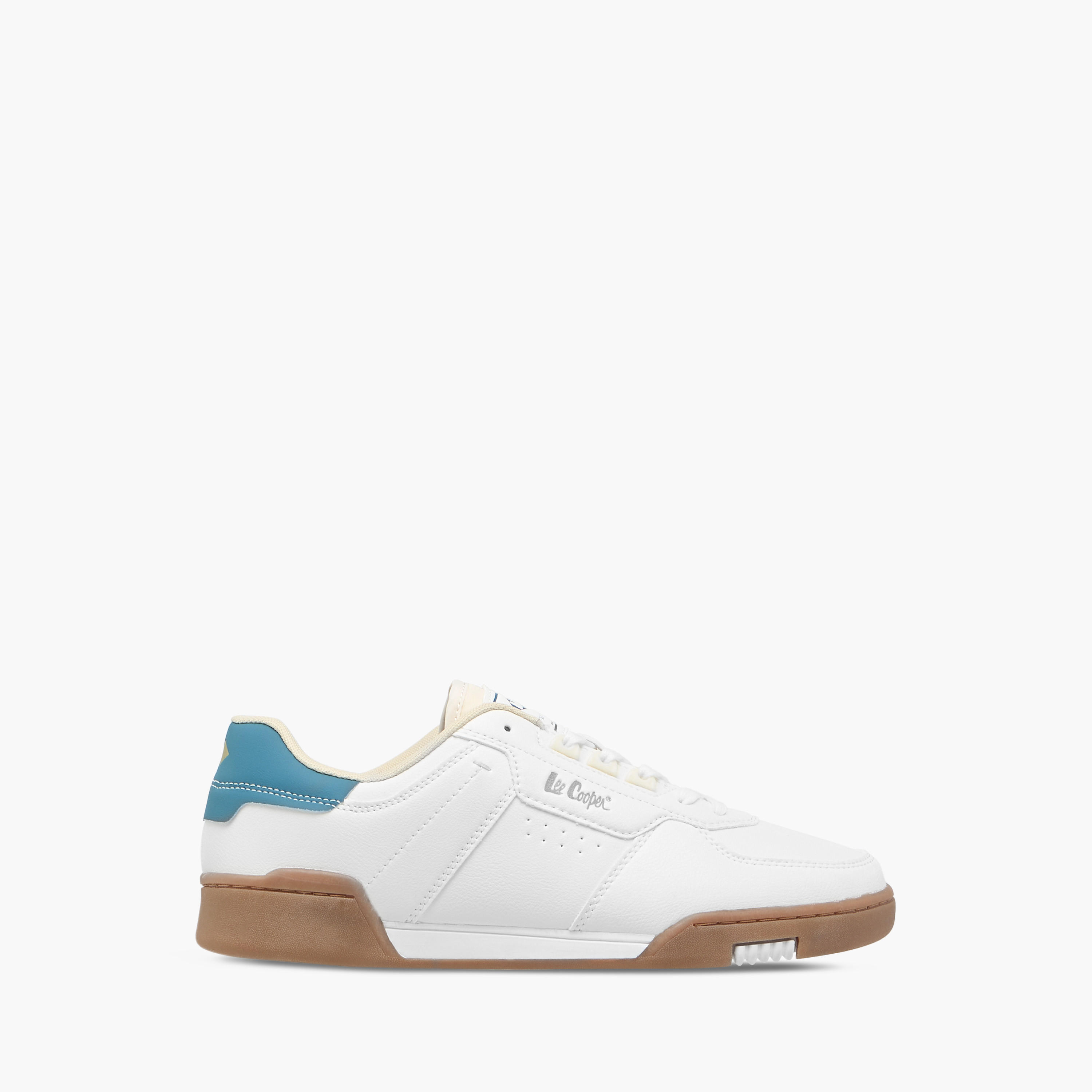 Lee Cooper Men's Panelled Lace-Up Sneakers-men-shoes-sneakers-image-3