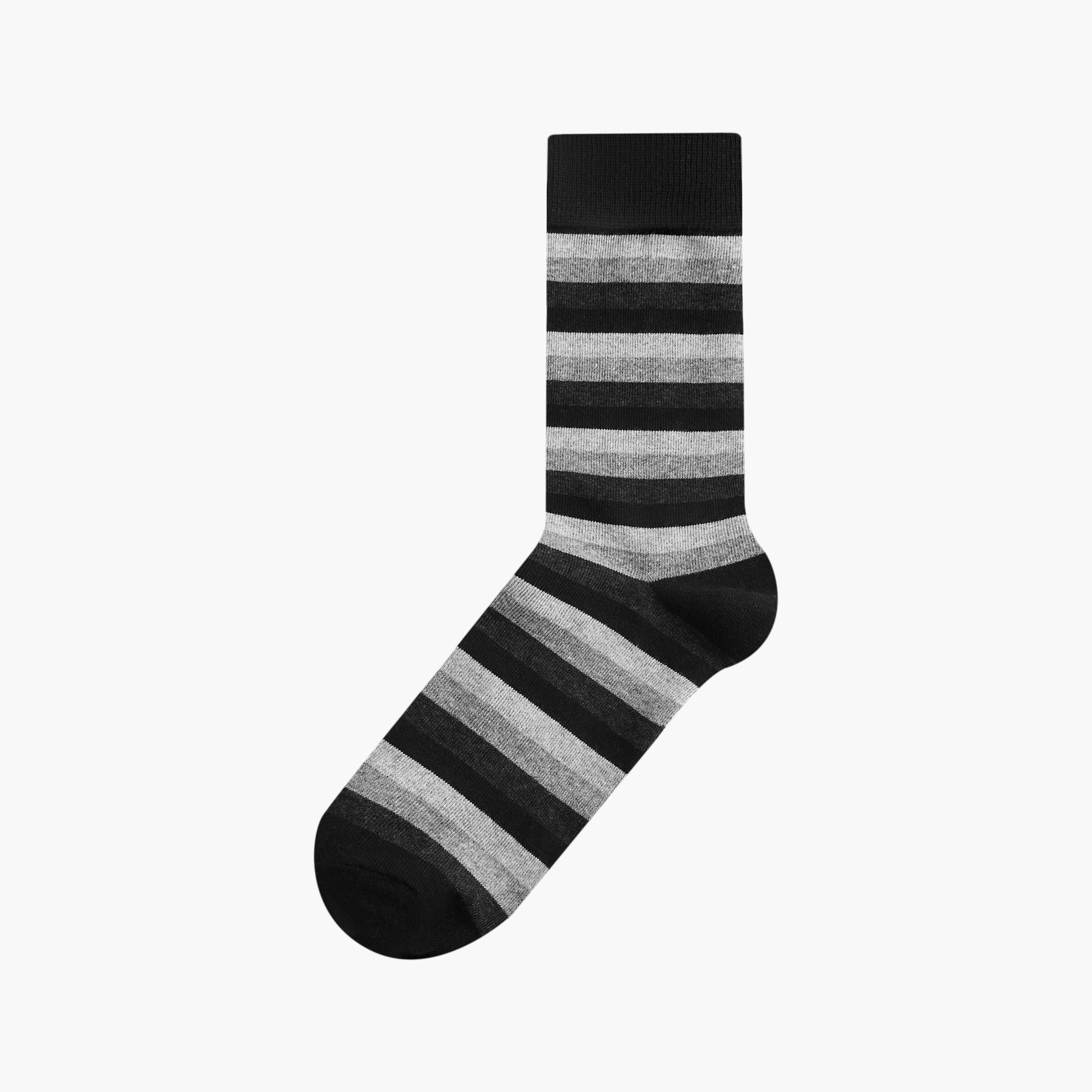 LBL by Shoexpress Men's Assorted Crew Length Socks - Set of 5-men-socks-image-2