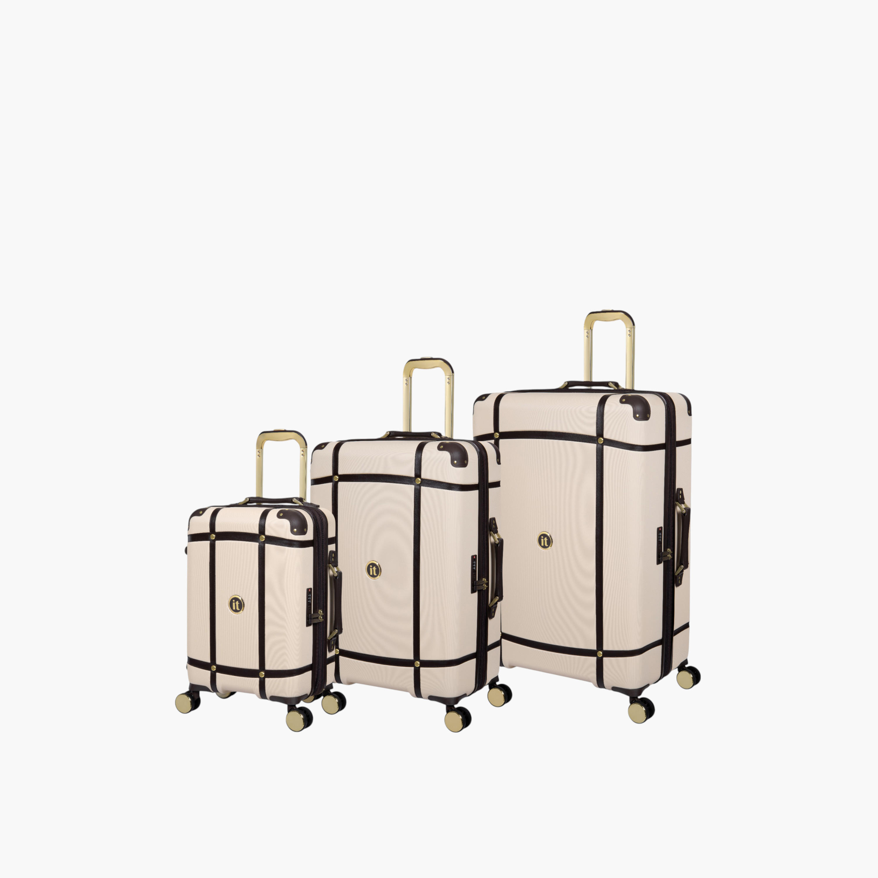 IT Solid Hardcase Trolley Bag with Retractable Handle and Zip Closure - 28 Inches Check-In Bag-travel-luggagesandbags-luggage-image-11