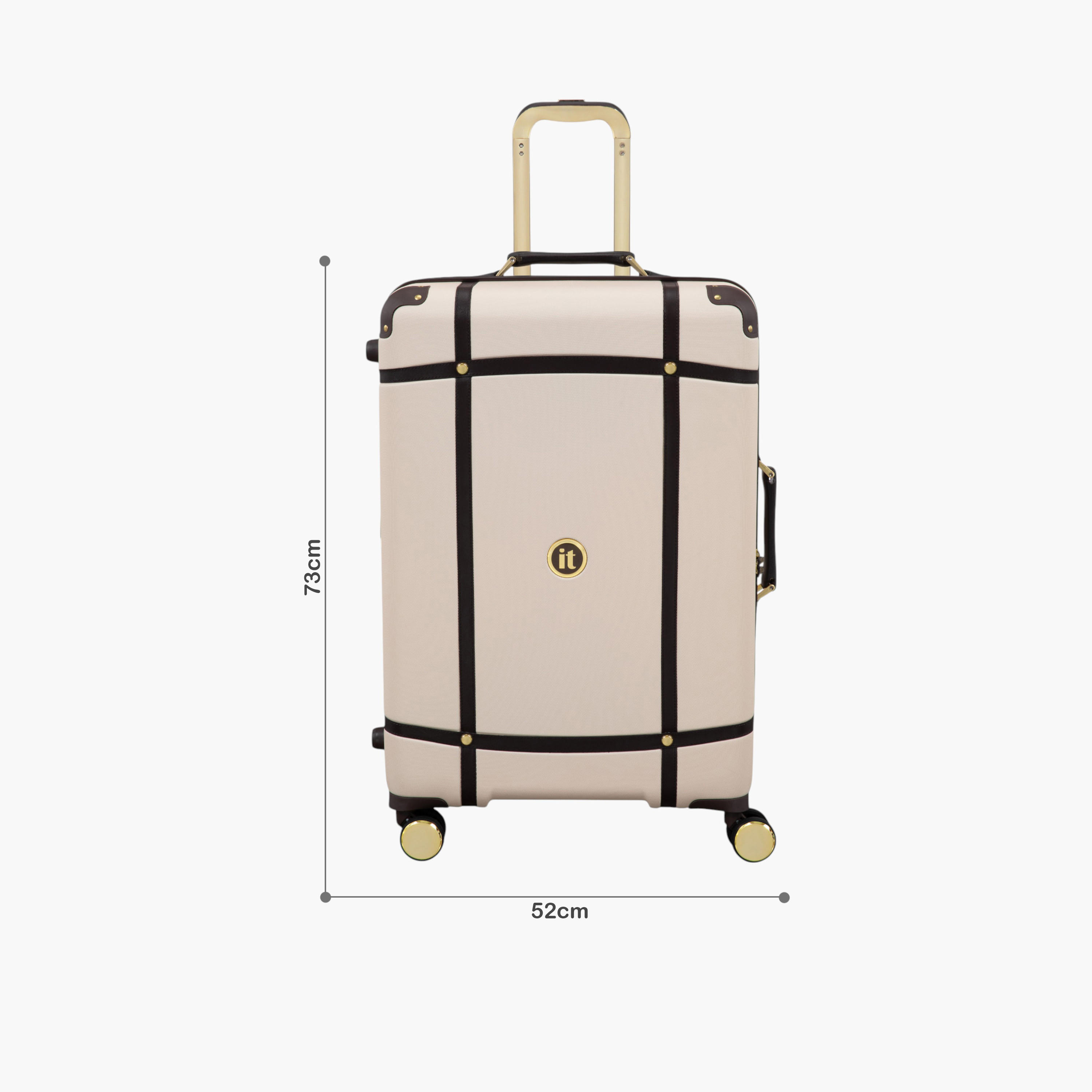 شنطة ترولي صلبة سادة بمقبض قابل للسحب وسحاب إغلاق من آي تي - شنطة كابينة 28 بوصة-travel-luggagesandbags-luggage-image-2