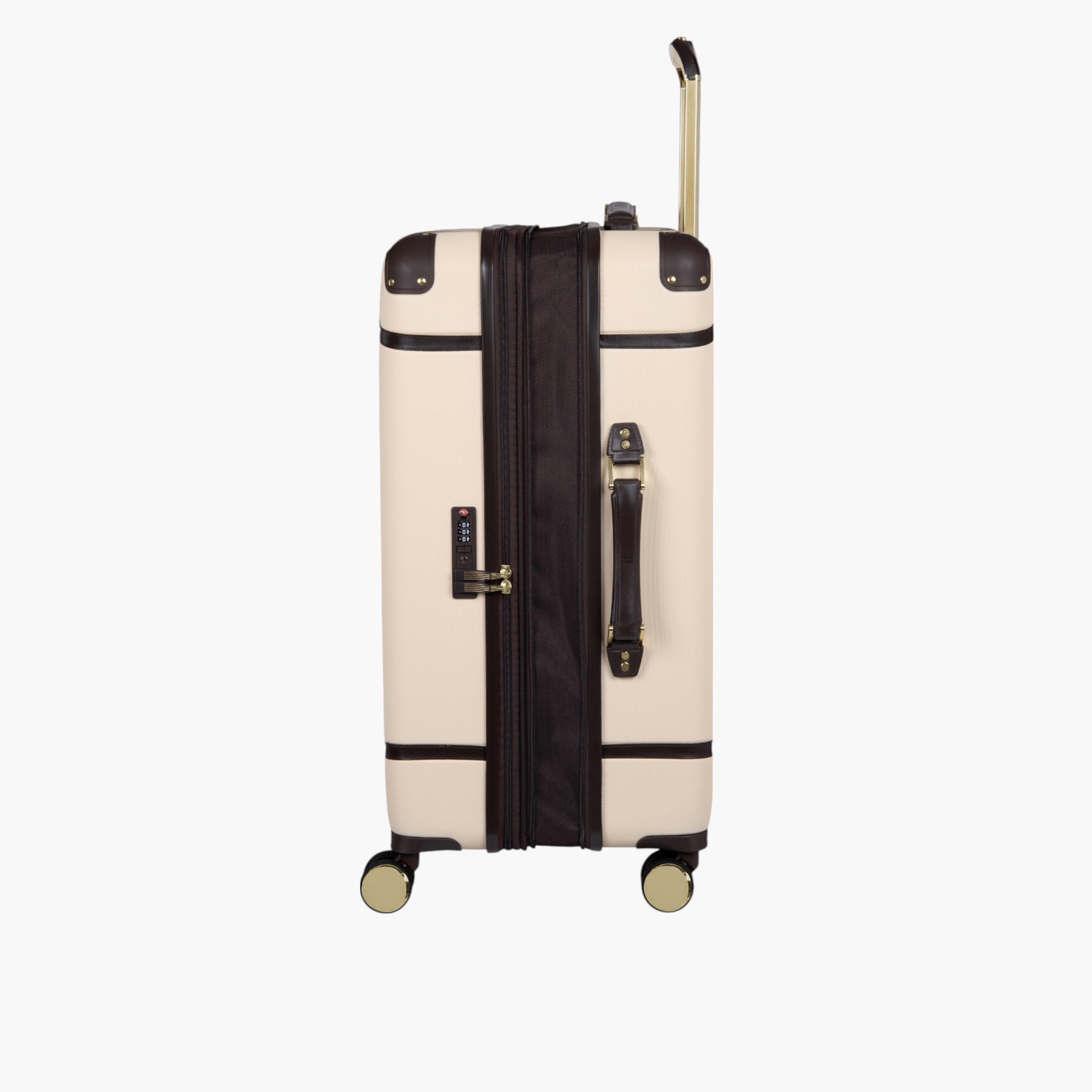 IT Solid Hardcase Trolley Bag with Retractable Handle and Zip Closure - 28 Inches Check-In Bag-travel-luggagesandbags-luggage-image-5