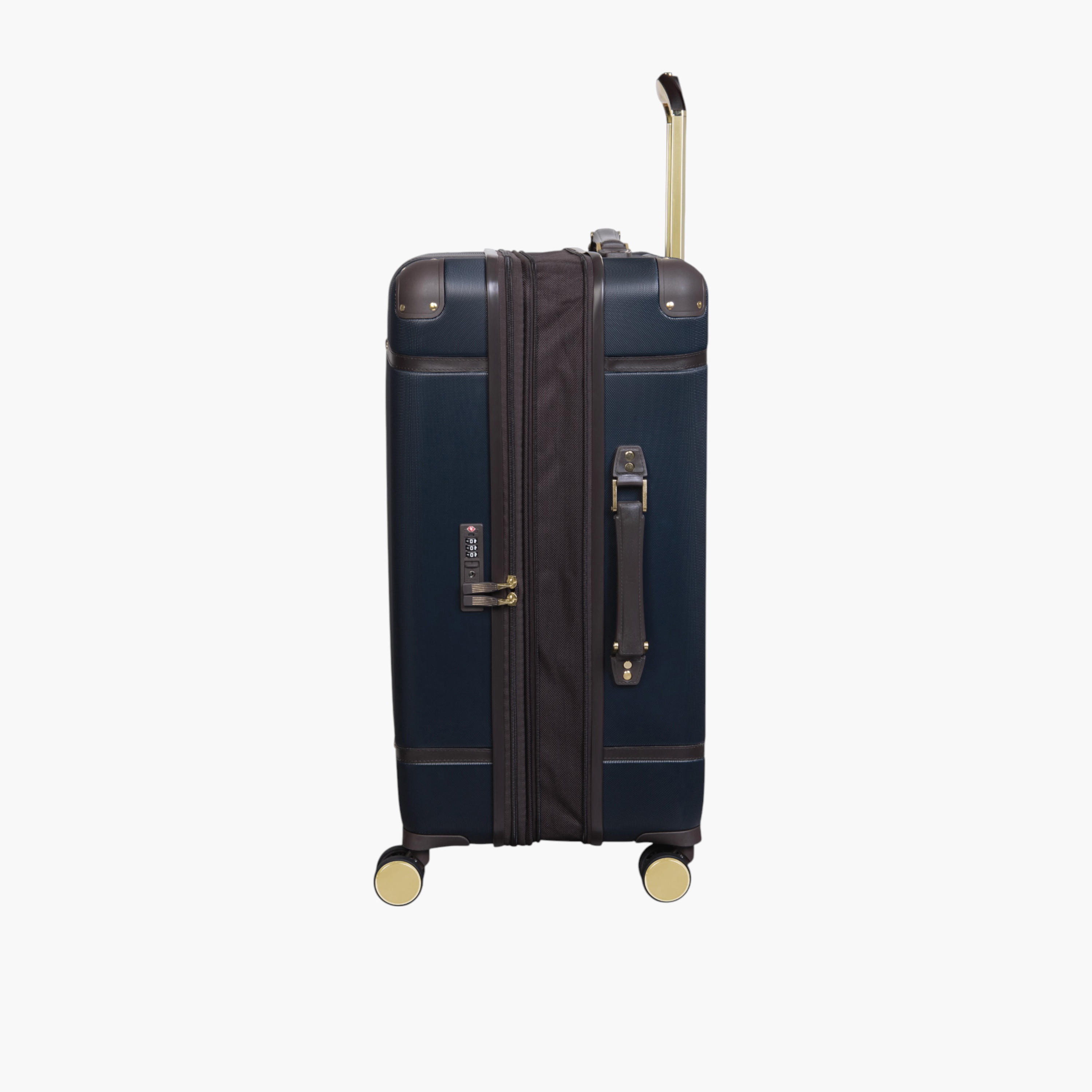 IT Solid Hardcase Trolley Bag with Retractable Handle and Zip Closure - 28 Inches Check-In Bag-travel-luggagesandbags-luggage-image-4
