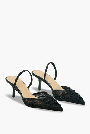 Flora Bella Women Embellished Flared Heel Shoes-women-image-1