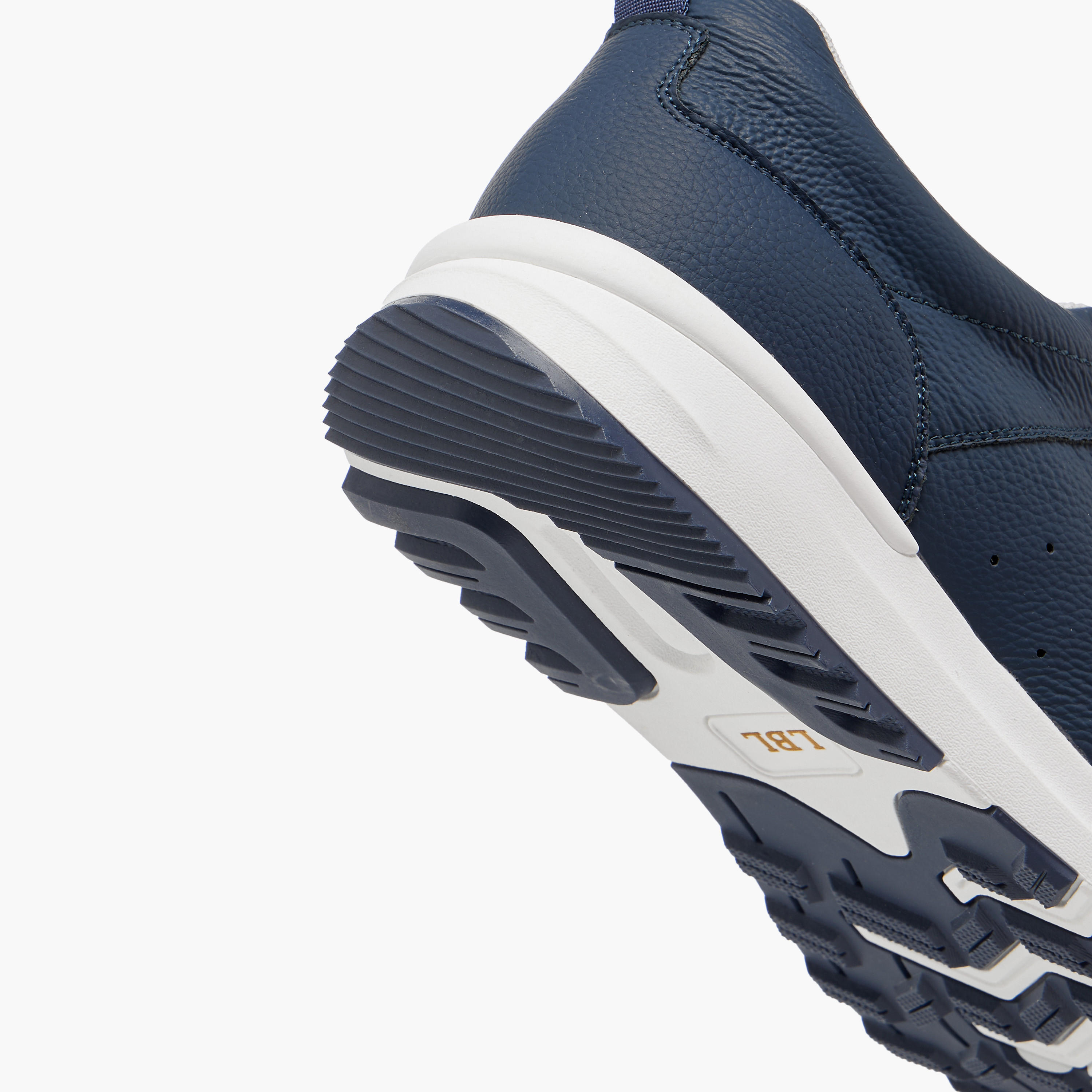 LBL by Shoexpress Perforated Sneakers with Lace-Up Closure-men-shoes-sneakers-image-5
