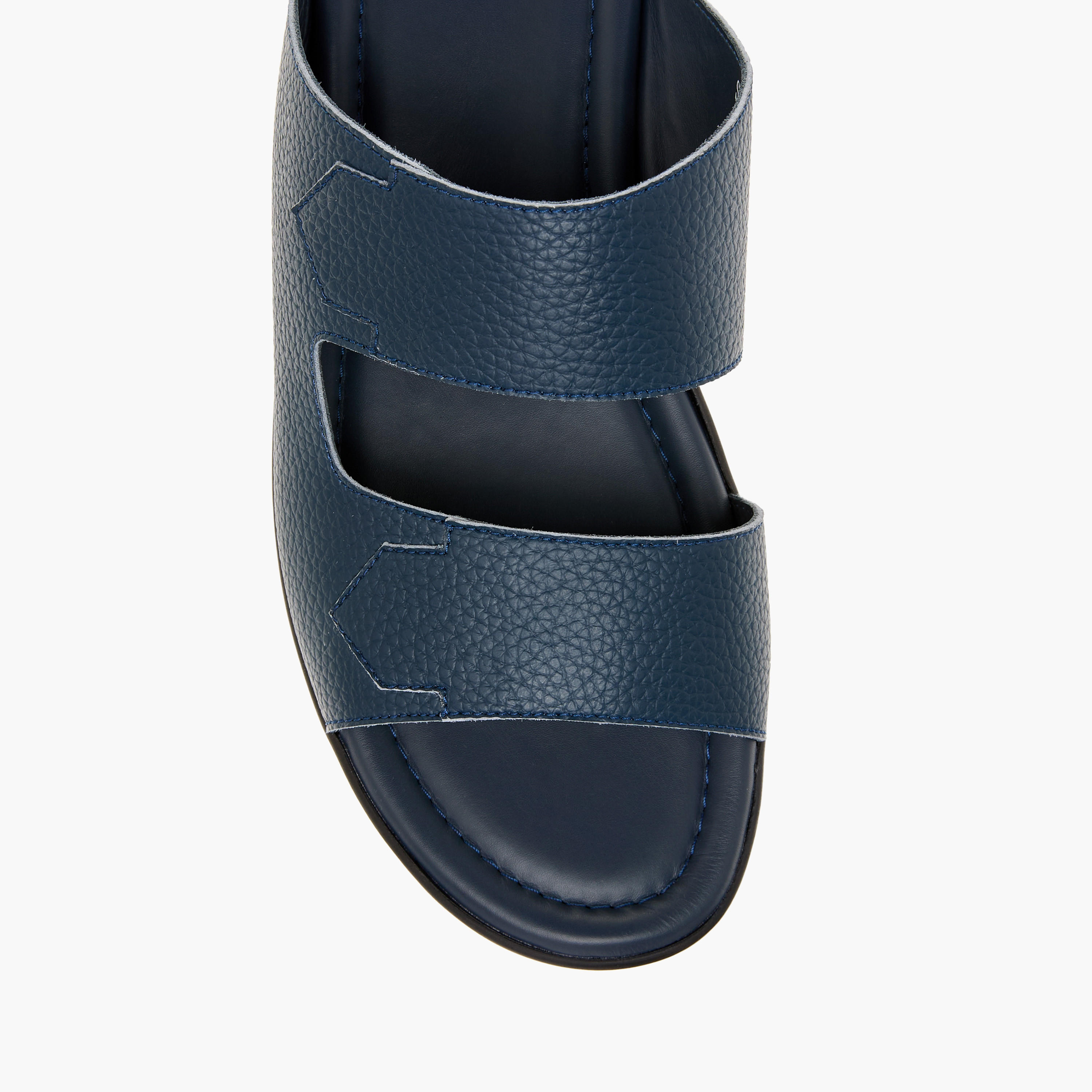 LBL by Shoexpress Textured Slip-On Arabic Sandals-men-shoes-sandals-image-3