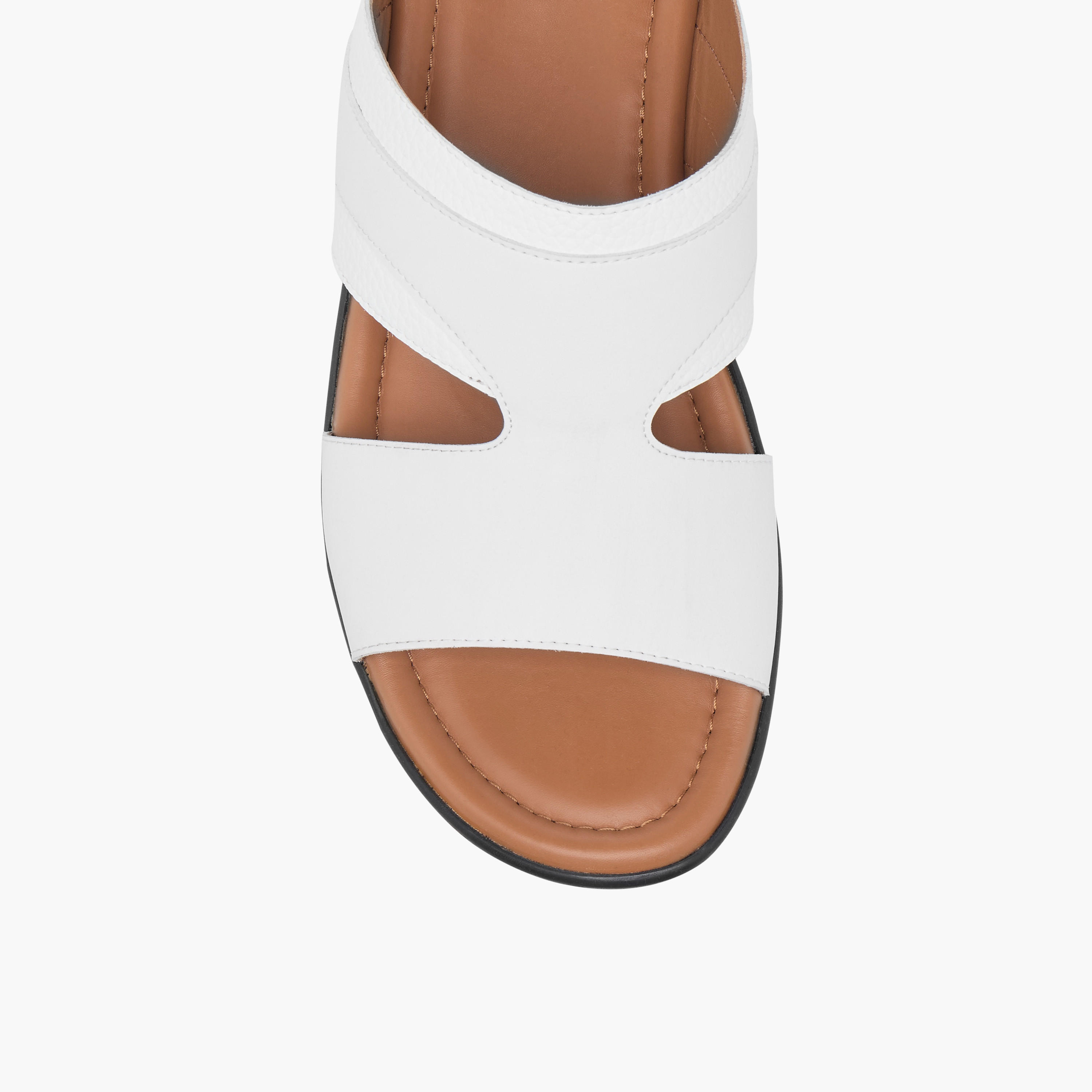 LBL by Shoexpress Textured Slip-On Arabic Sandals-men-shoes-sandals-image-3