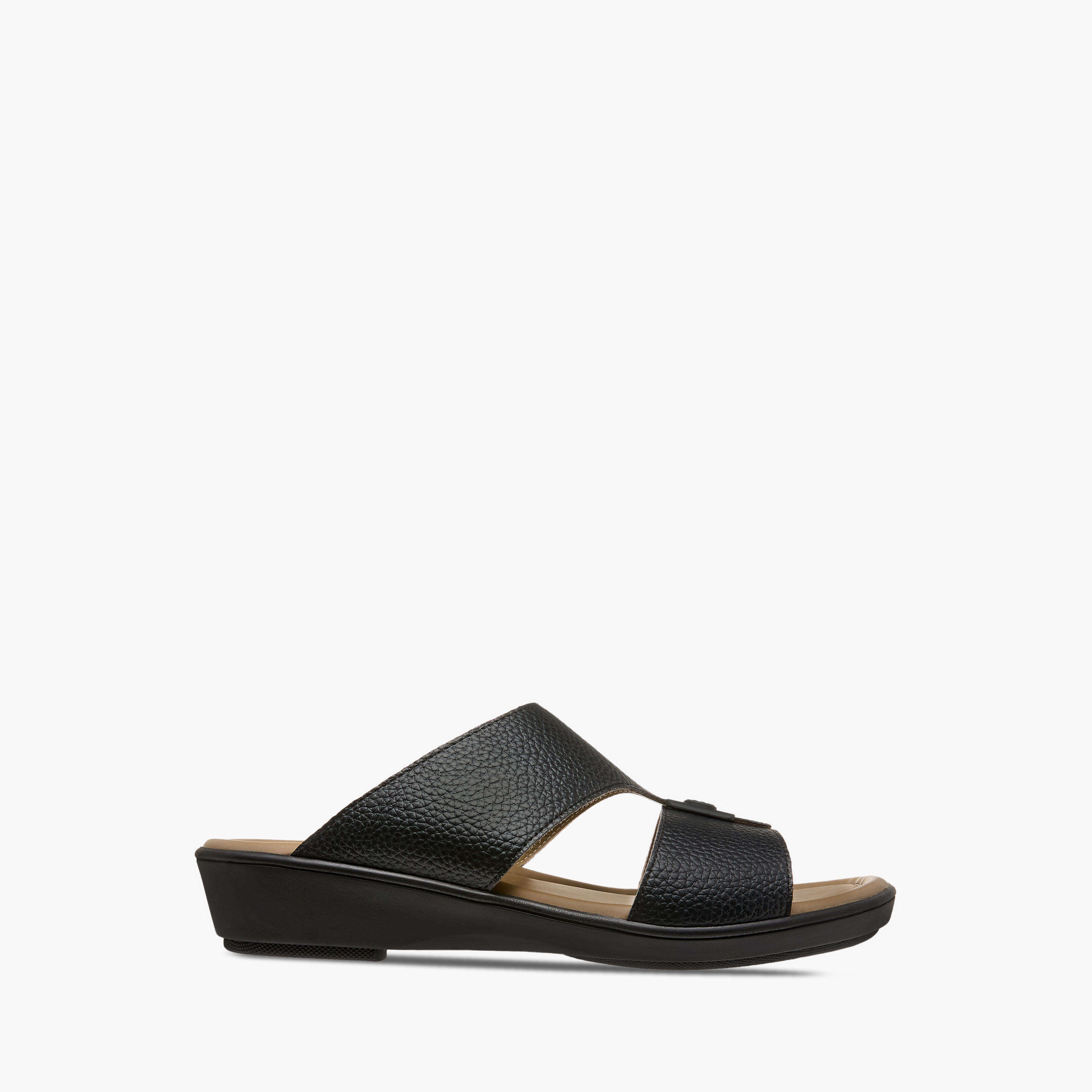 LBL by Shoexpress Textured Slip-On Arabic Sandals-men-shoes-sandals-image-2