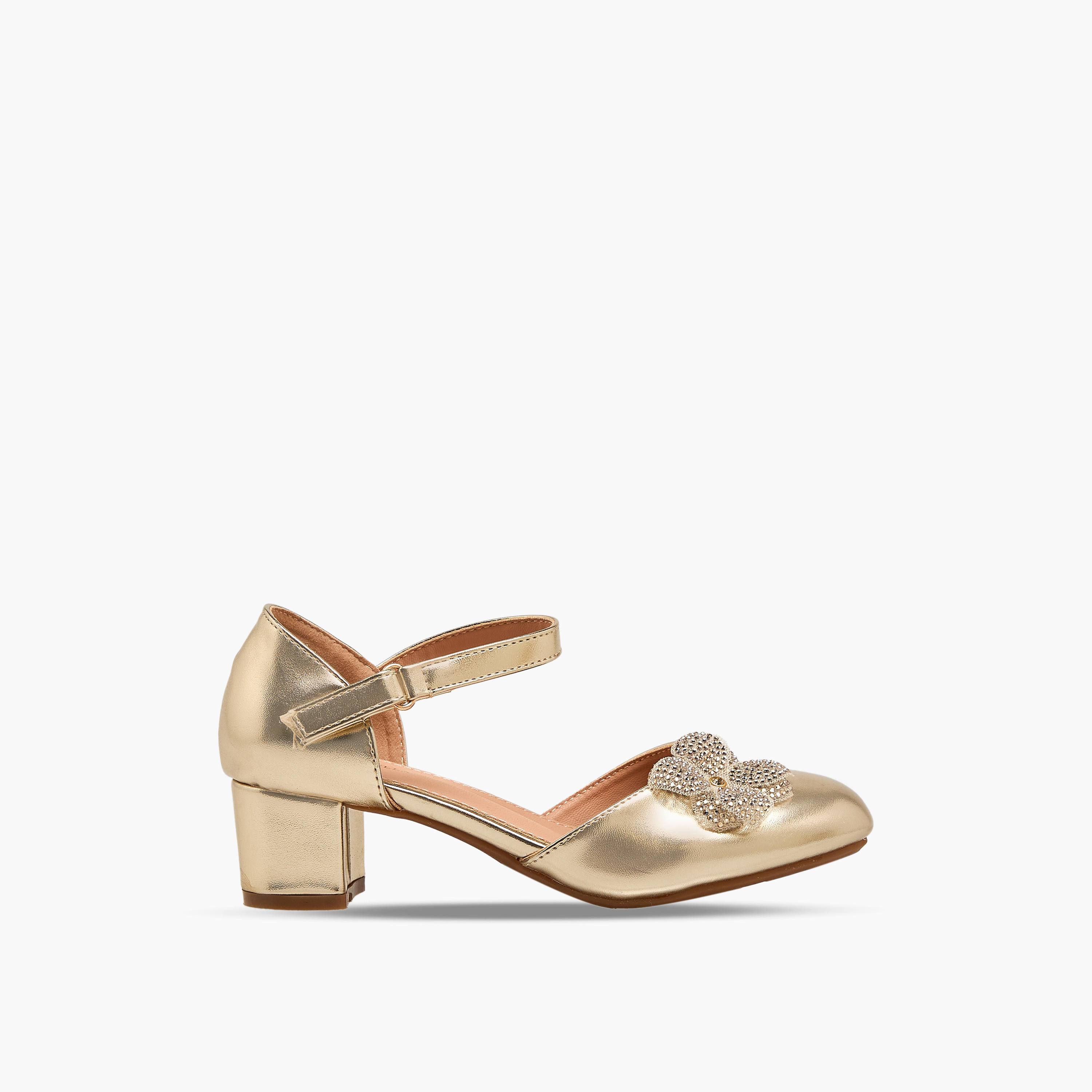 Flora Bella Girls Block Heel Shoes-girls-shoes-sandals-image-3