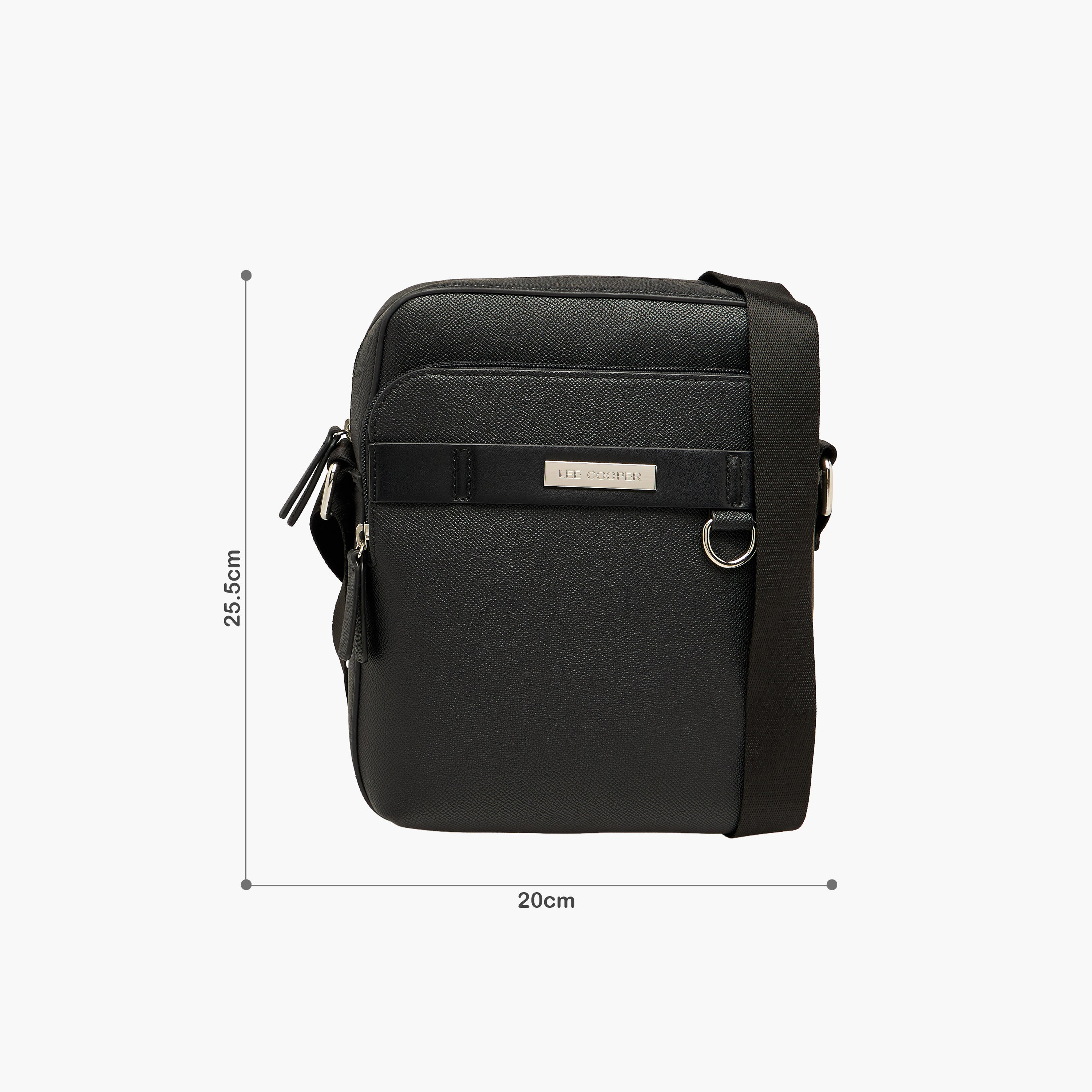 Lee Cooper Men Adjustable Strap Crossbody Bag-men-bags-image-2
