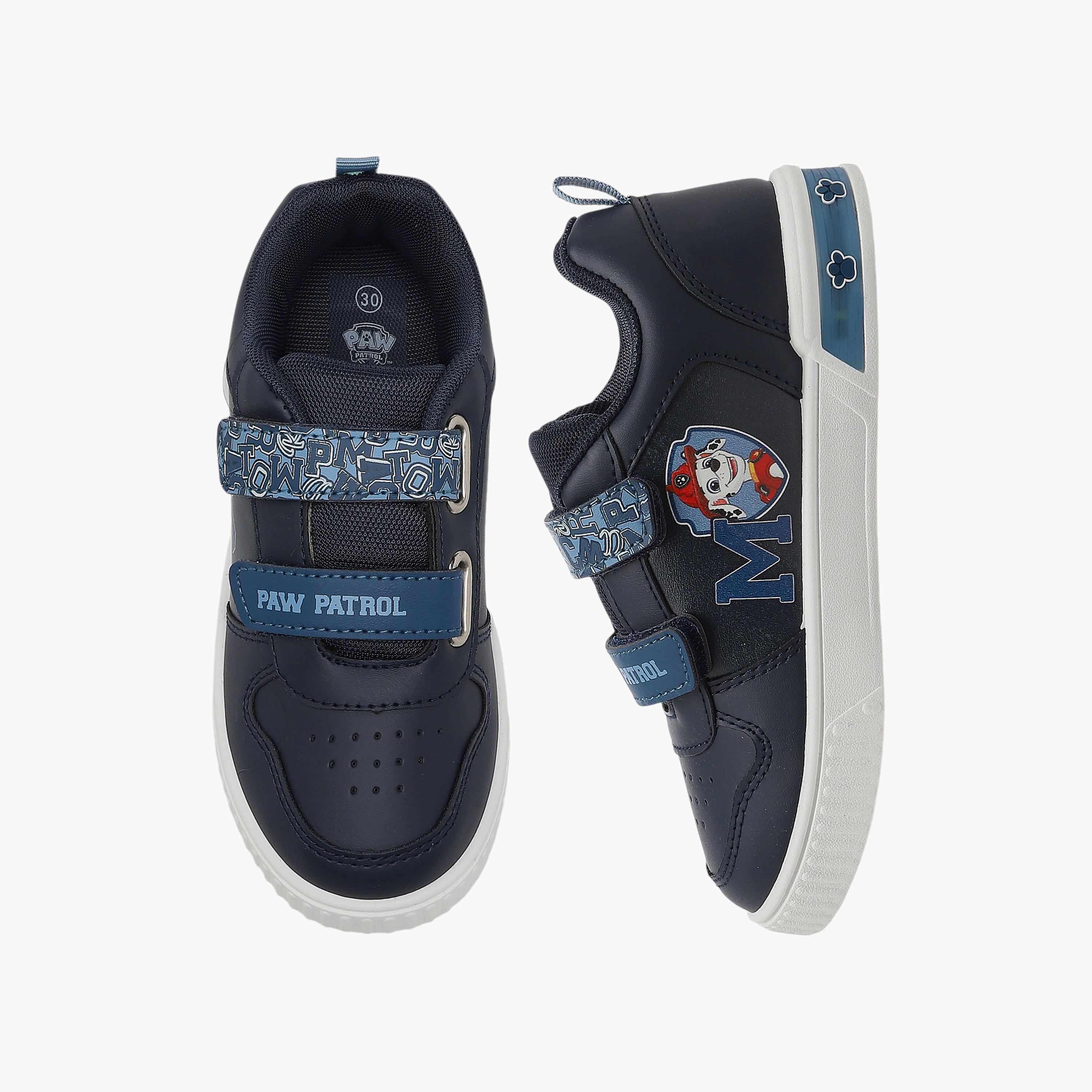 Paw Patrol Boys Hook & Loop Ankle Sneakers-boys-shoes-sneakers-image-1