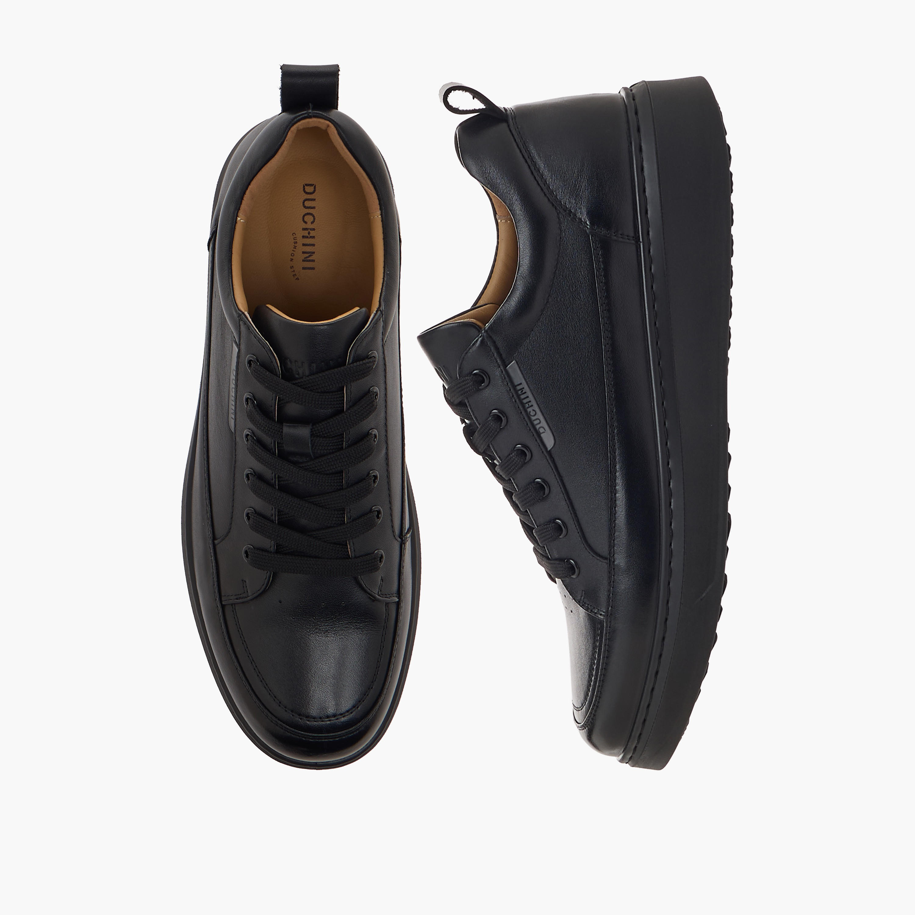 حذاء سنيكرز جلد برباط إغلاق للرجال من دوتشيني-men-shoes-sneakers-image-1