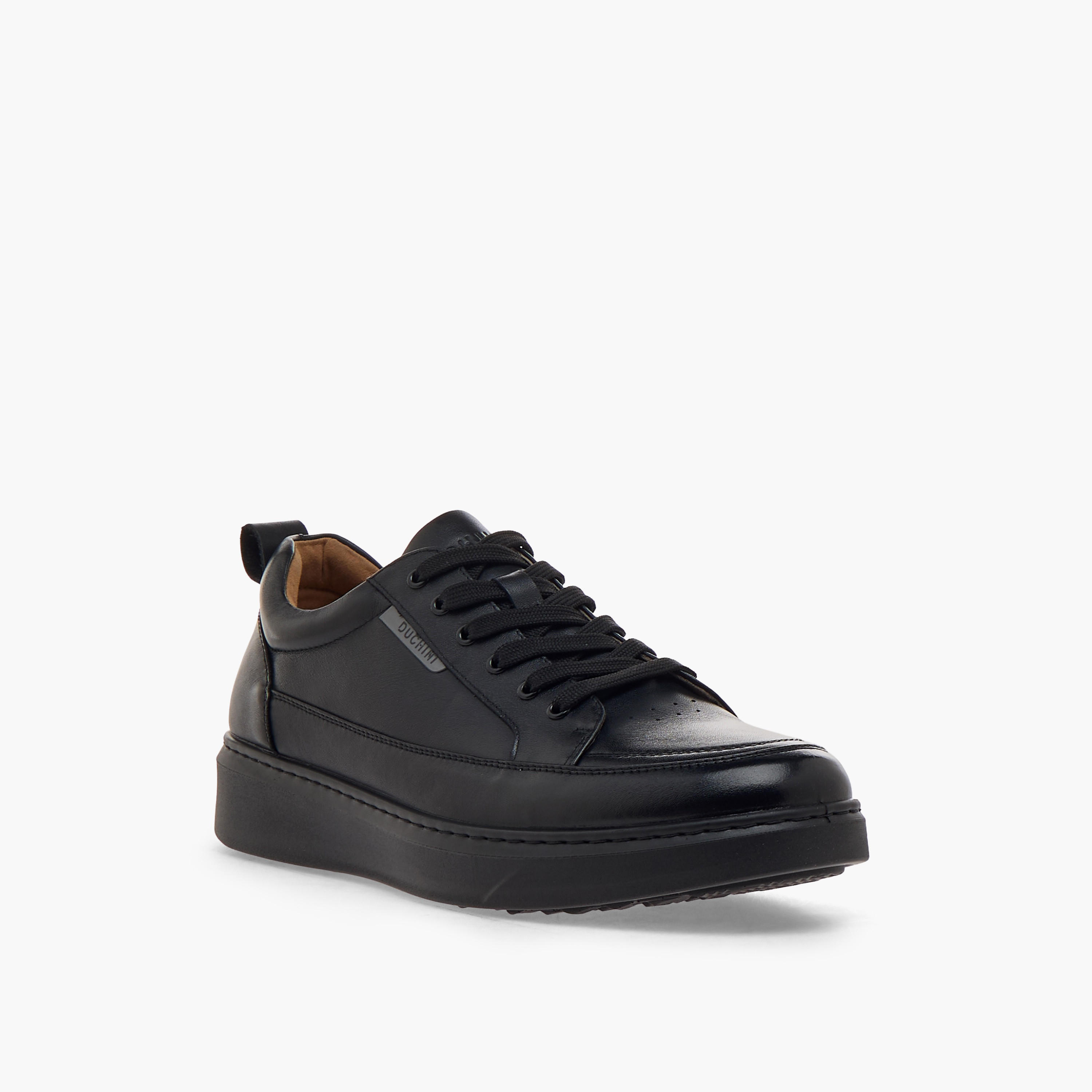 حذاء سنيكرز جلد برباط إغلاق للرجال من دوتشيني-men-shoes-sneakers-image-2