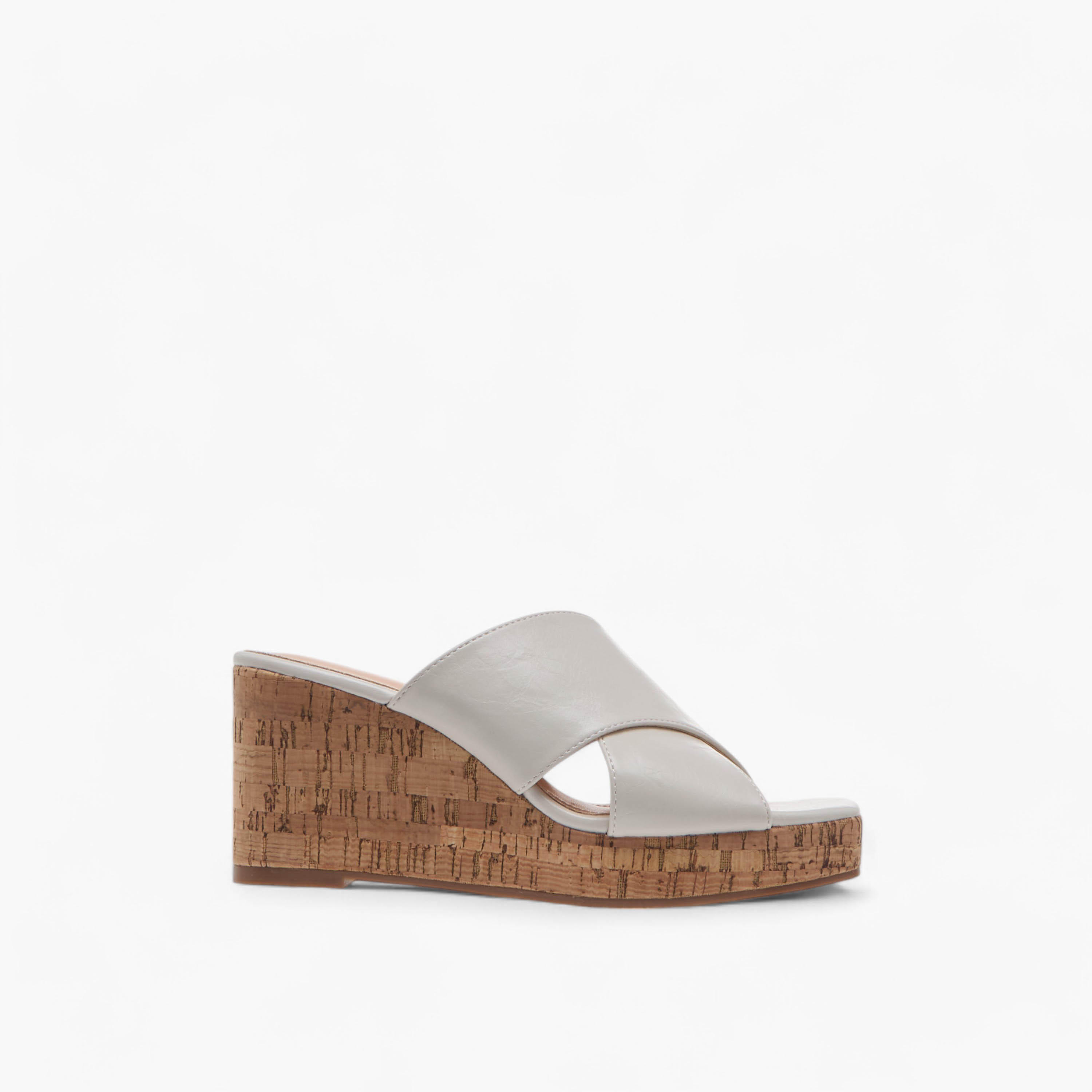 Celeste Women's Solid Slip-On Sandals with Wedge Heels-women-shoes-sandals-heeled-image-3