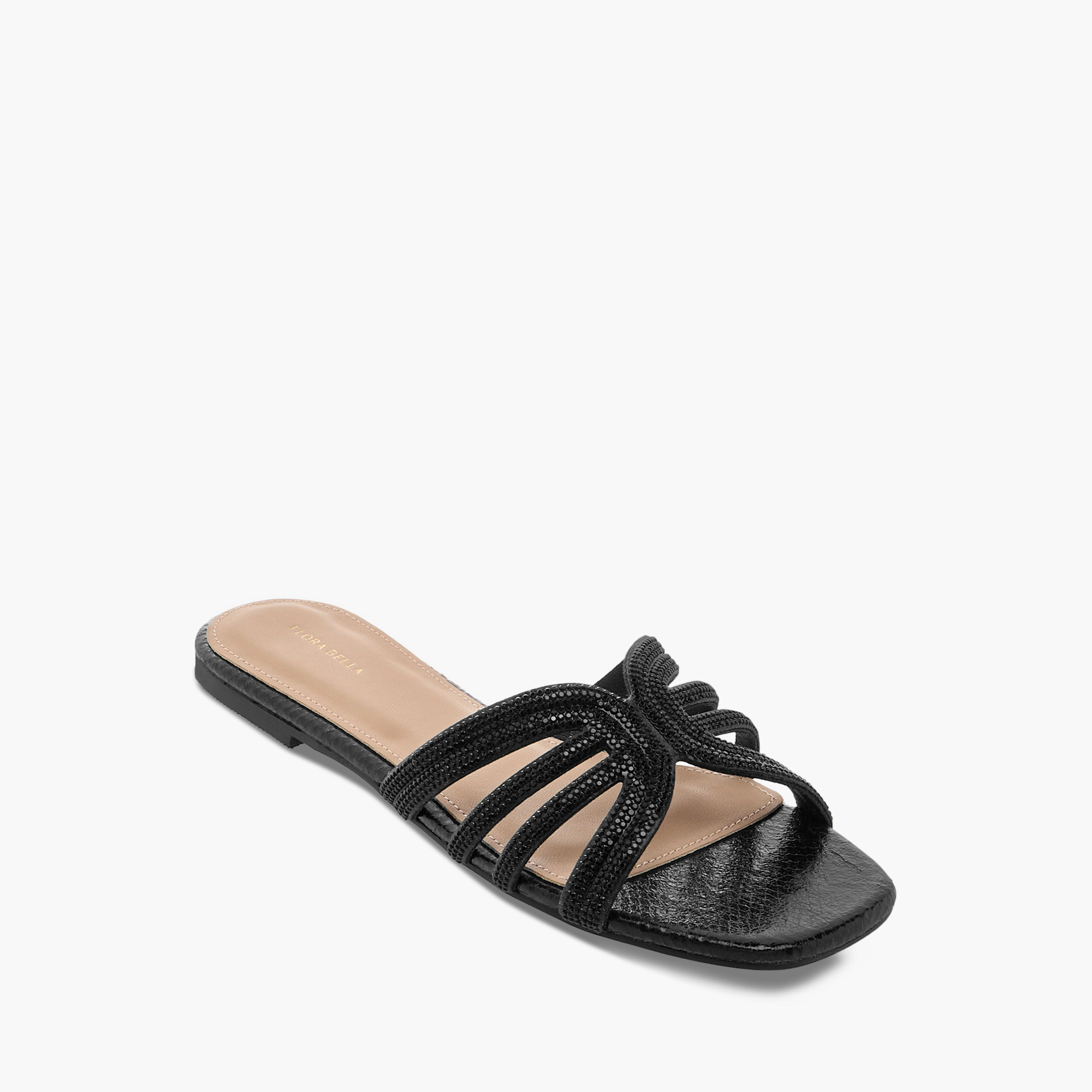 Flora Bella Embellished Slip-On Sandals-women-shoes-flats-sandals-image-2