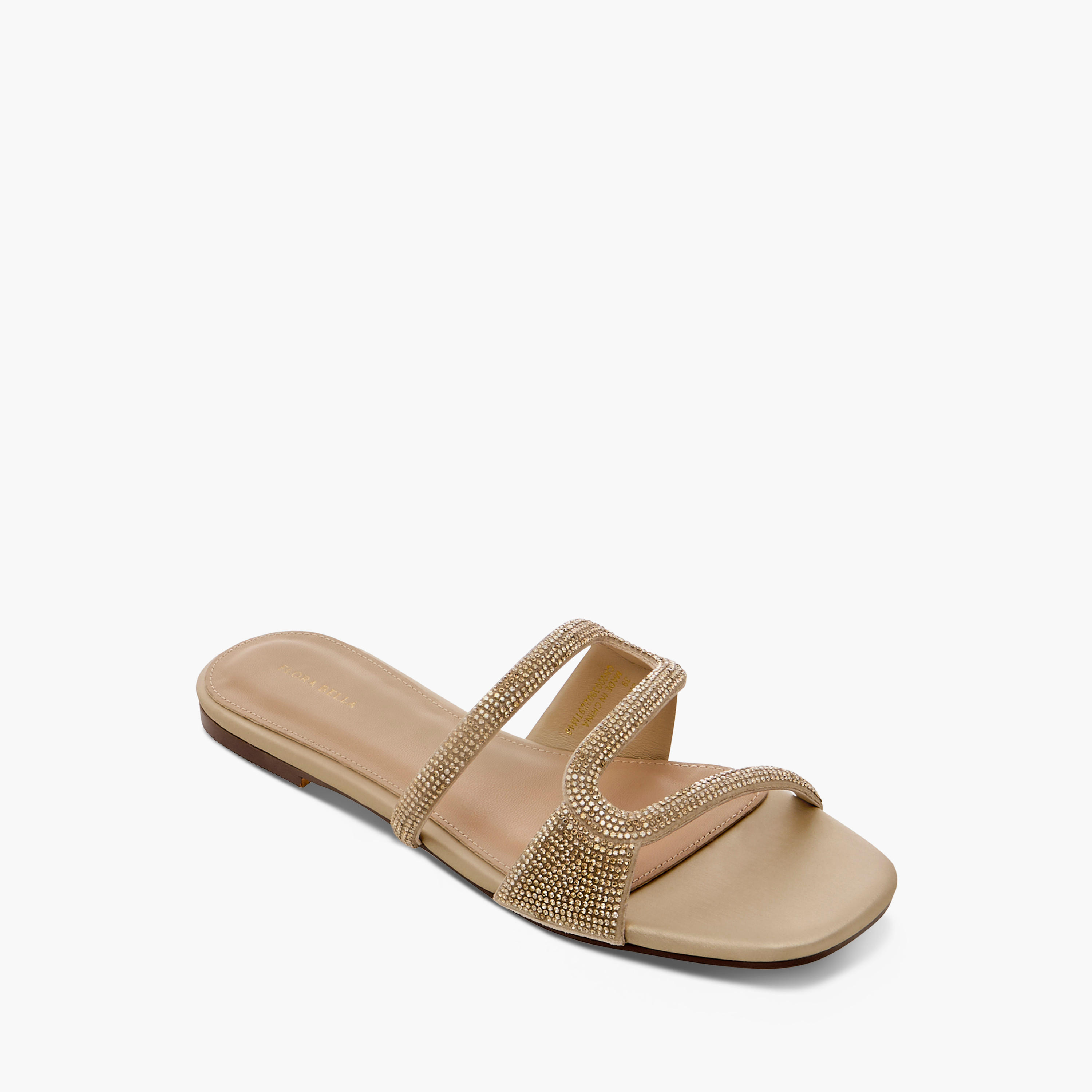 Flora Bella Embellished Slip-On Sandals-women-shoes-flats-sandals-image-2