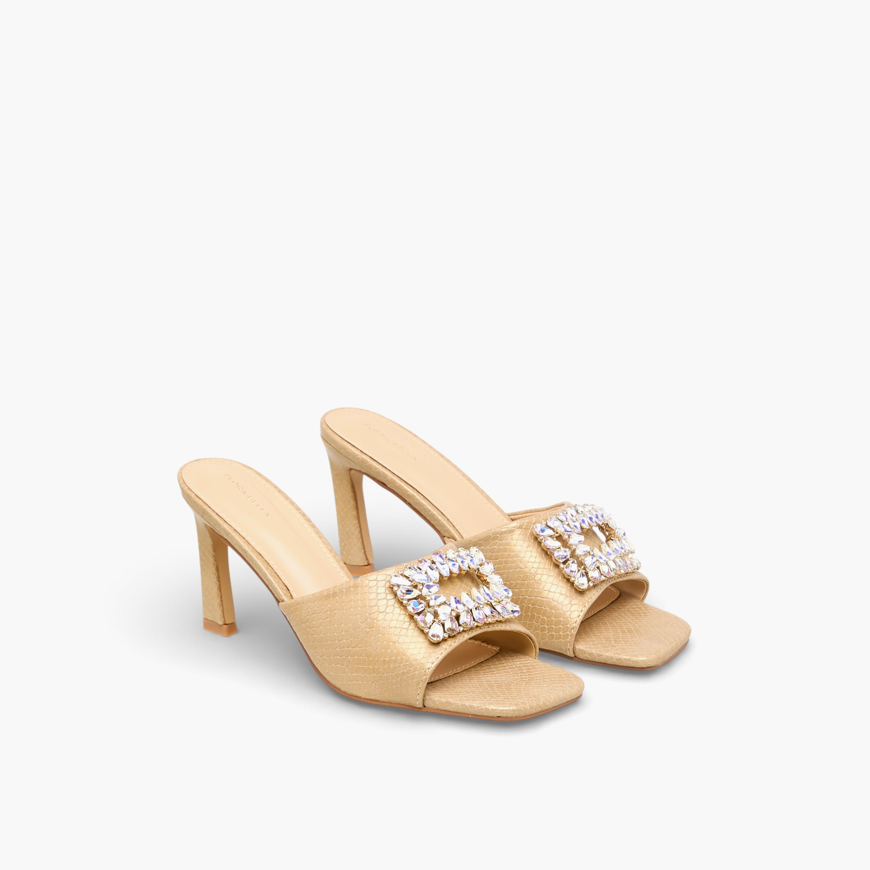 Flora Bella Women Embellished Cone Heel Sandals-women-shoes-sandals-heeled-image-1