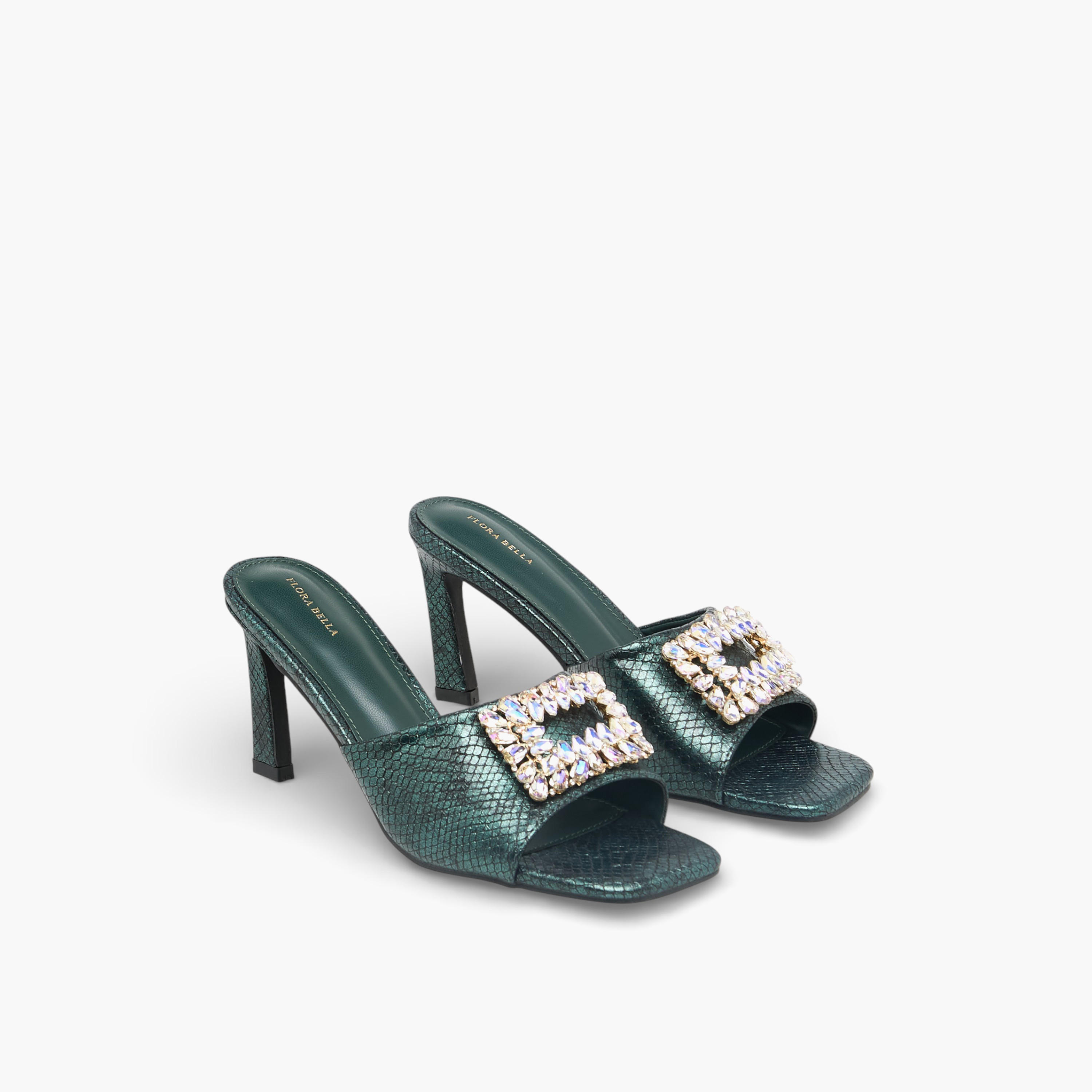 Flora Bella Women Embellished Cone Heel Sandals-women-shoes-sandals-heeled-image-1