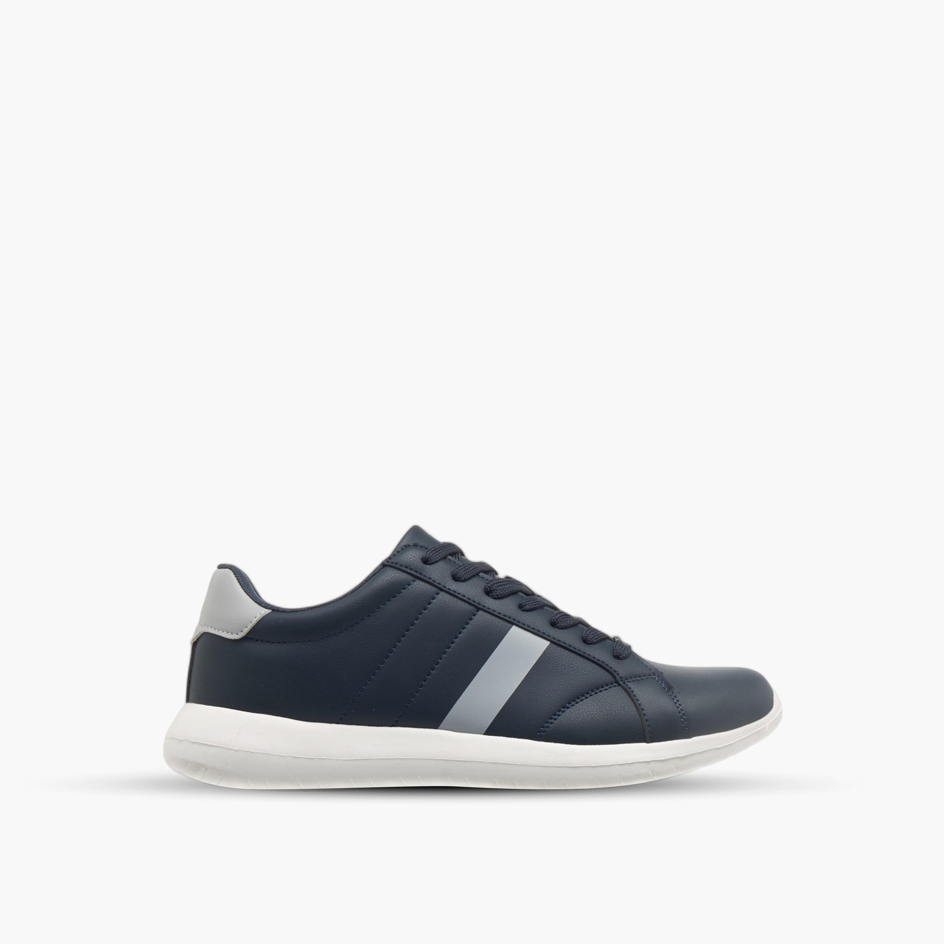 LBL by Shoexpress Stripe Detail Lace-Up Sneakers-men-shoes-sneakers-image-3