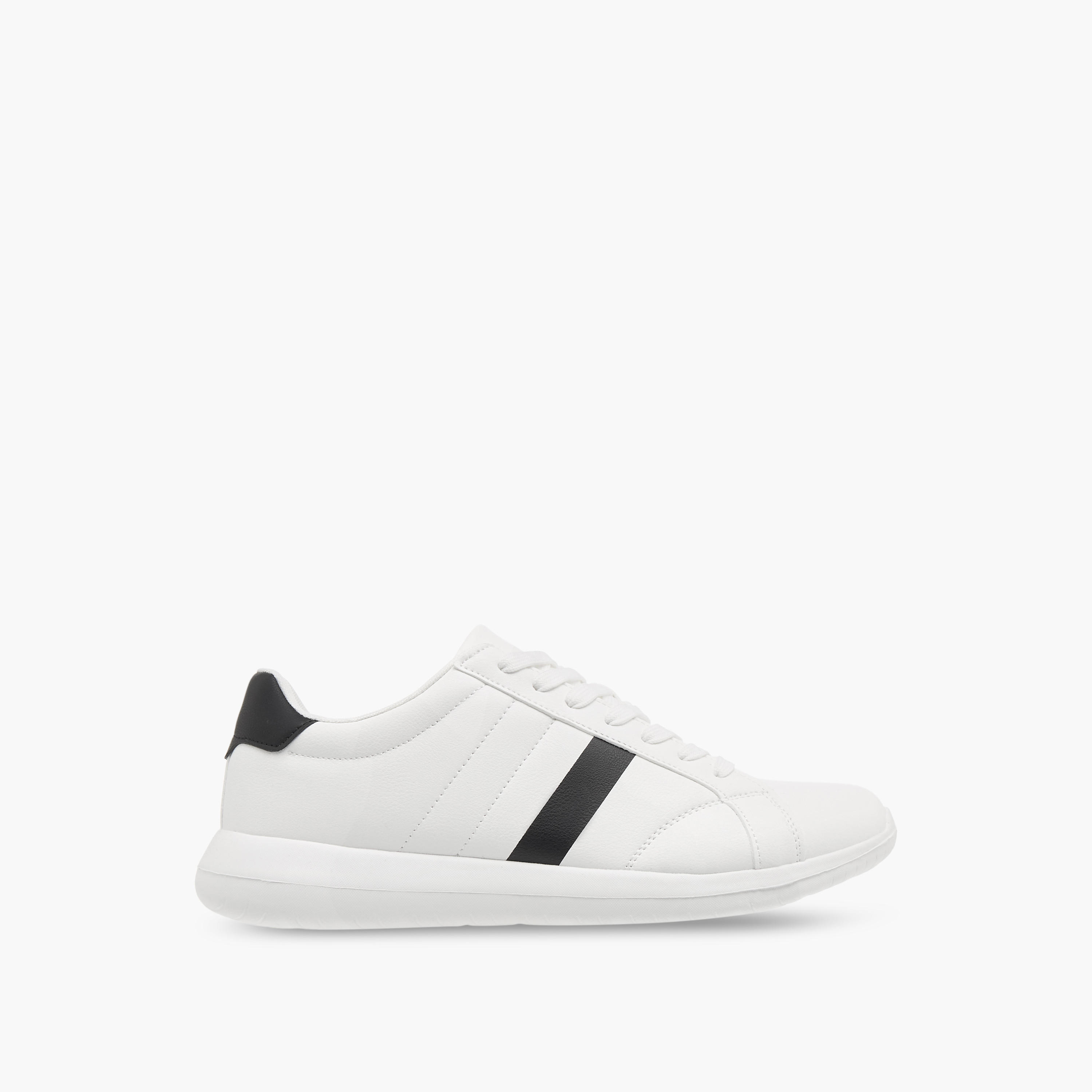 LBL by Shoexpress Stripe Detail Lace-Up Sneakers-men-shoes-sneakers-image-3