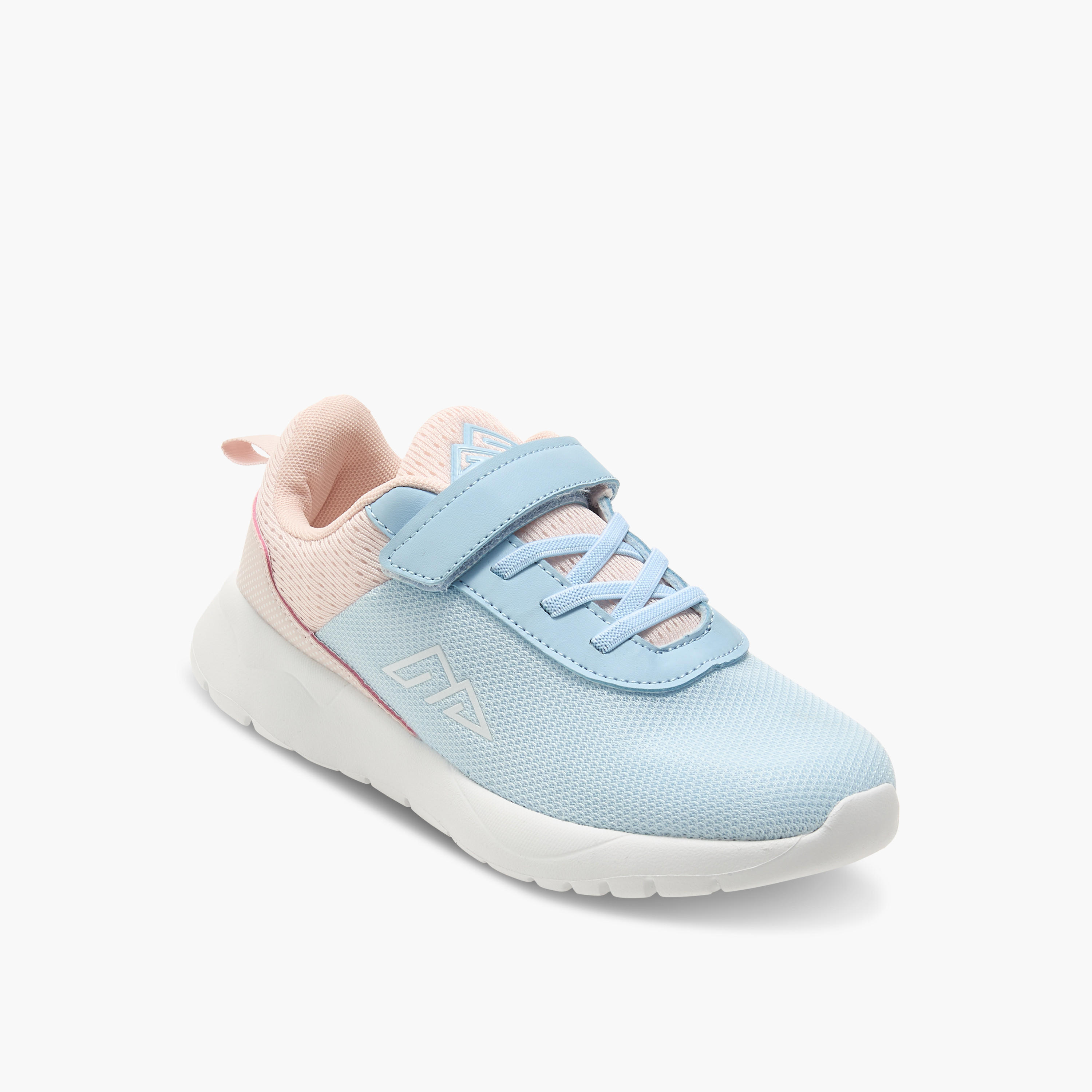 Oaklan by Shoexpress Colourblock Sneakers with Hook and Loop Closure-girls-shoes-sneakers-image-2