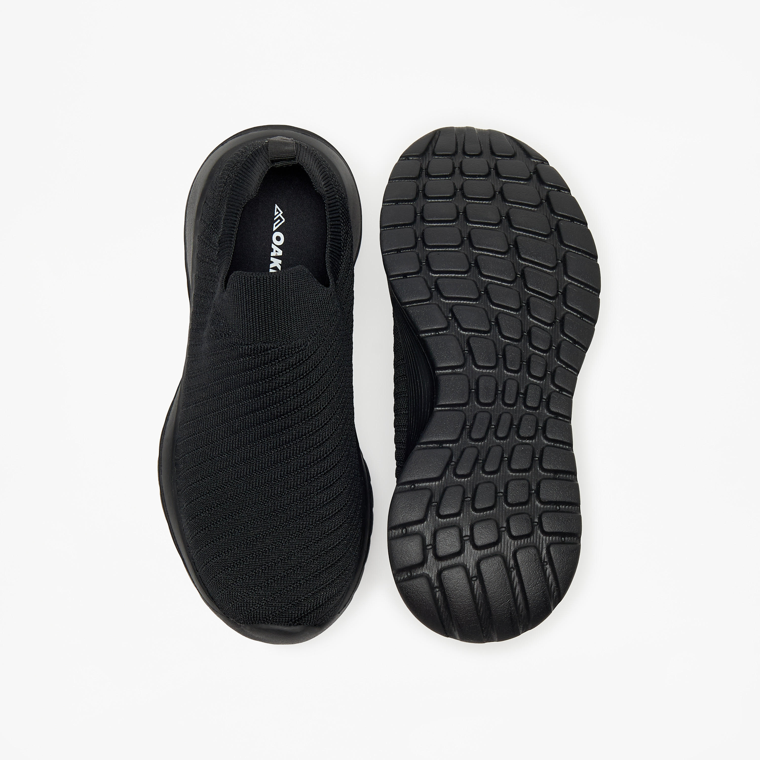 Oaklan by Shoexpress Textured Slip-On Walking Shoes-girls-shoes-sports-image-4
