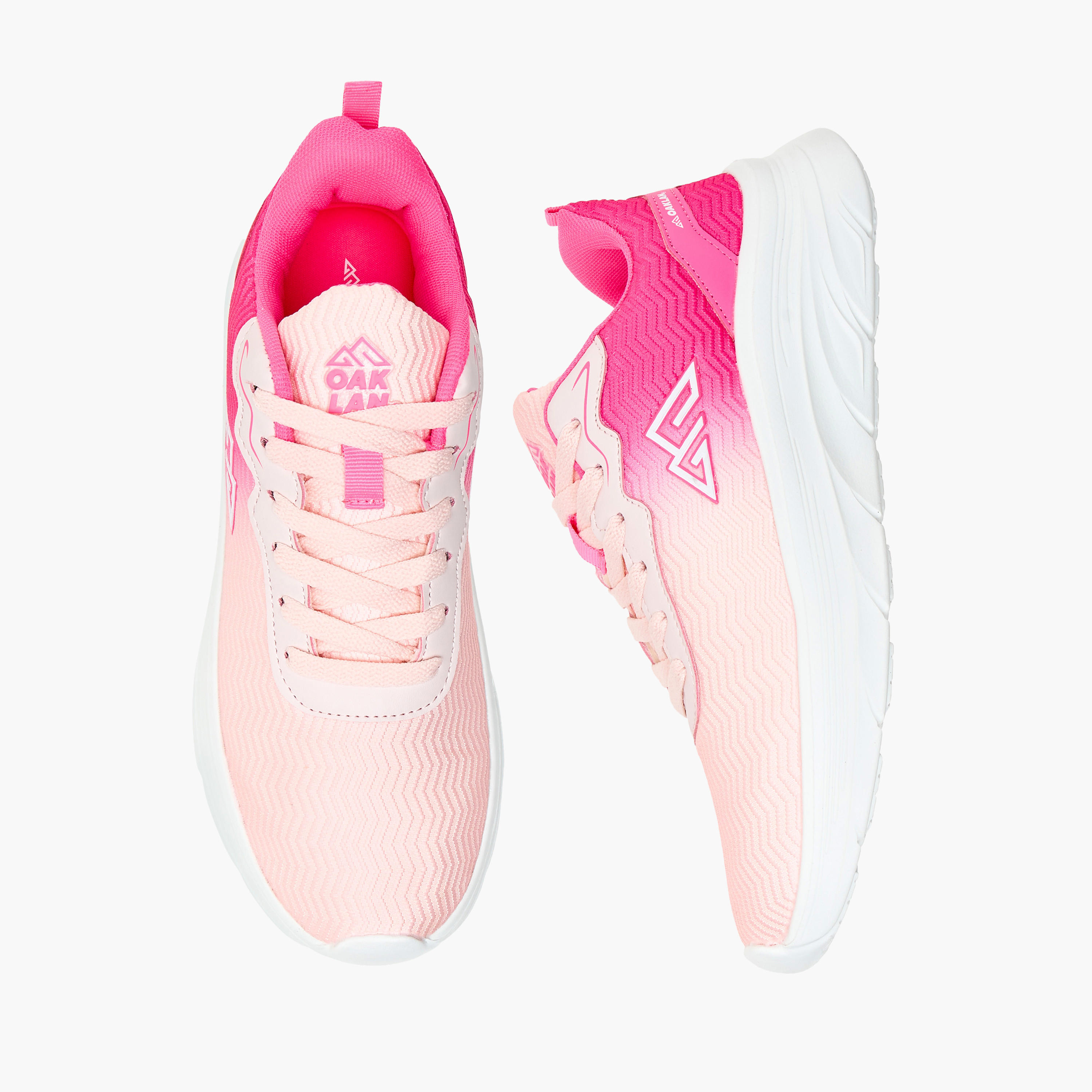 Oaklan by Shoexpress Ombre Shoes with Lace-Up Closure-women-shoes-sneakers-image-1