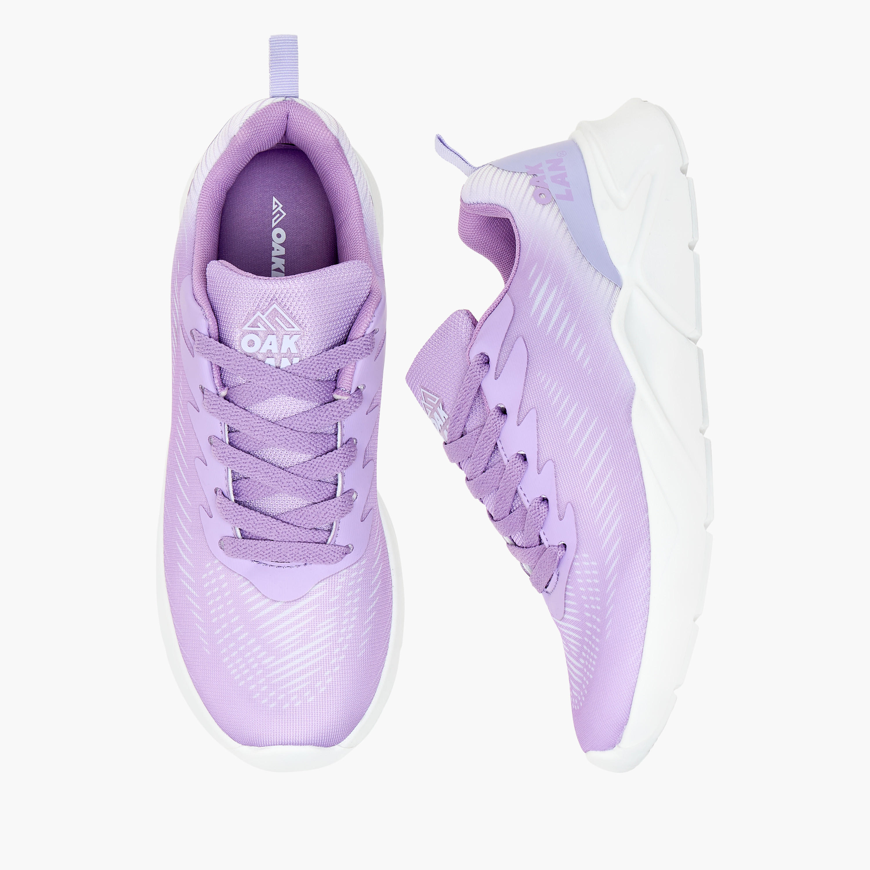 حذاء برباط إغلاق بطبعات من أوكلان من شو إكسبريس-women-shoes-sneakers-image-1