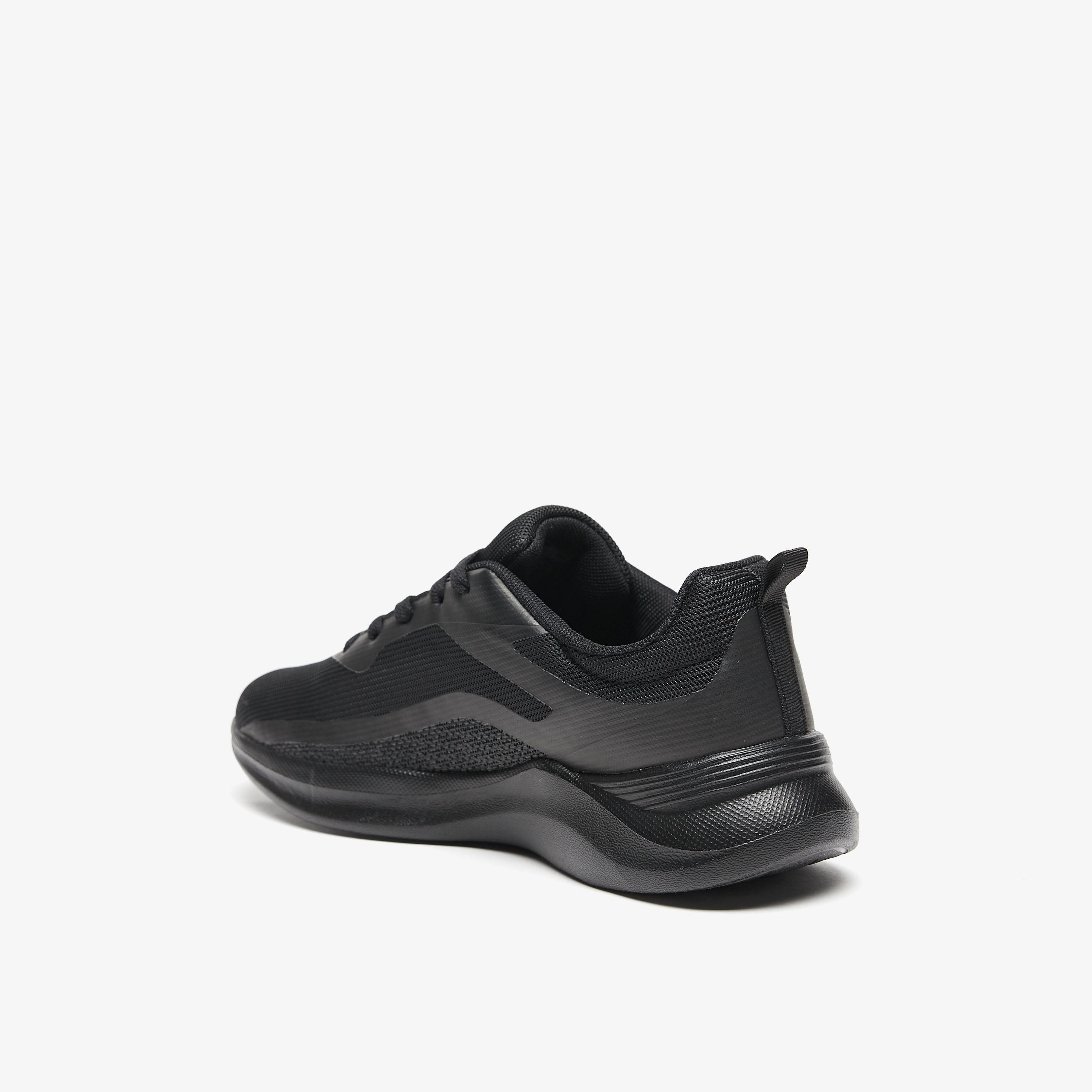 Oakland by Shoexpress Textured Lace-Up Sports Shoes-women-shoes-sneakers-image-2