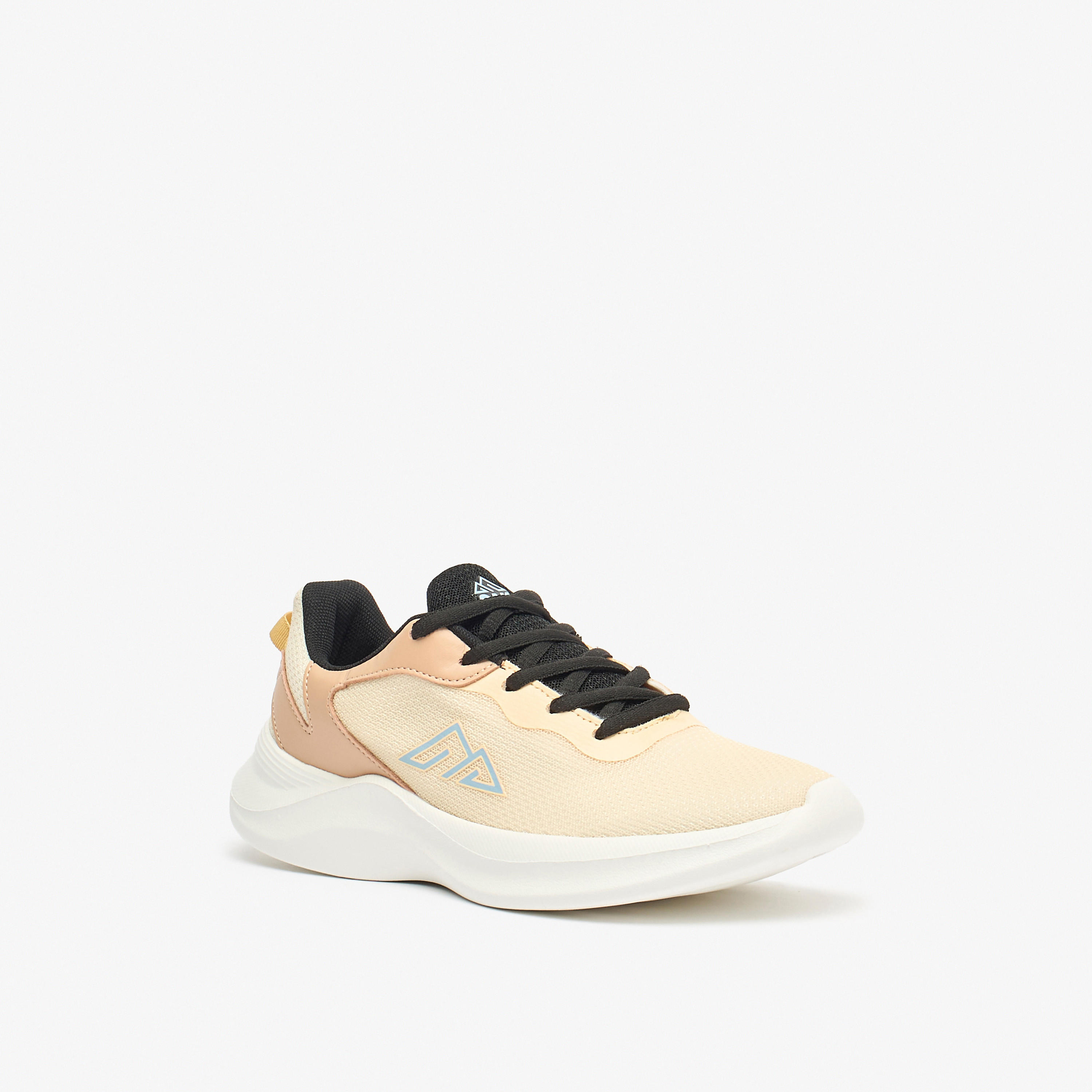 Oaklan by Shoexpress Textured Lace-Up Sports Shoes with Pull Tabs-women-shoes-sneakers-image-1