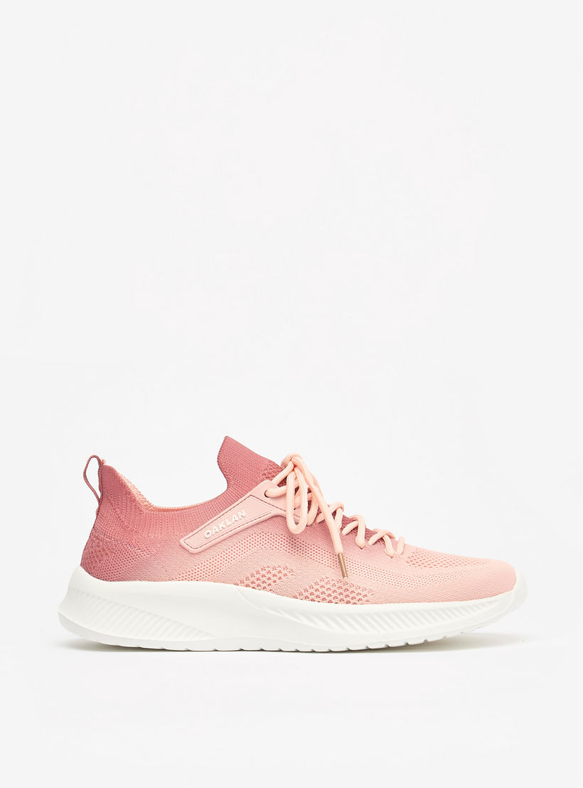 Oaklan by Shoexpress Ombre Slip-On Sports Shoes with Lace Detail-sports-women-shoes-image-3