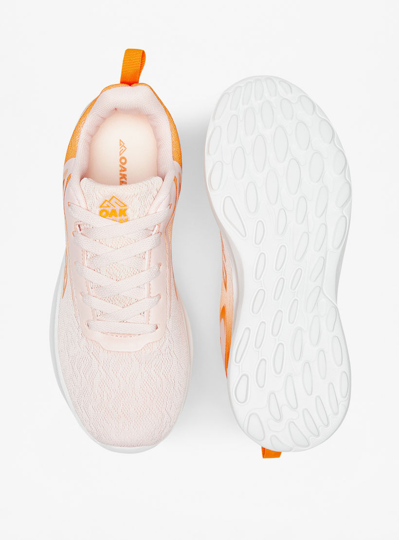 حذاء رياضي بألوان متدرجة ورباط إغلاق من أوكلان من شو إكسبريس-sports-women-shoes-image-4