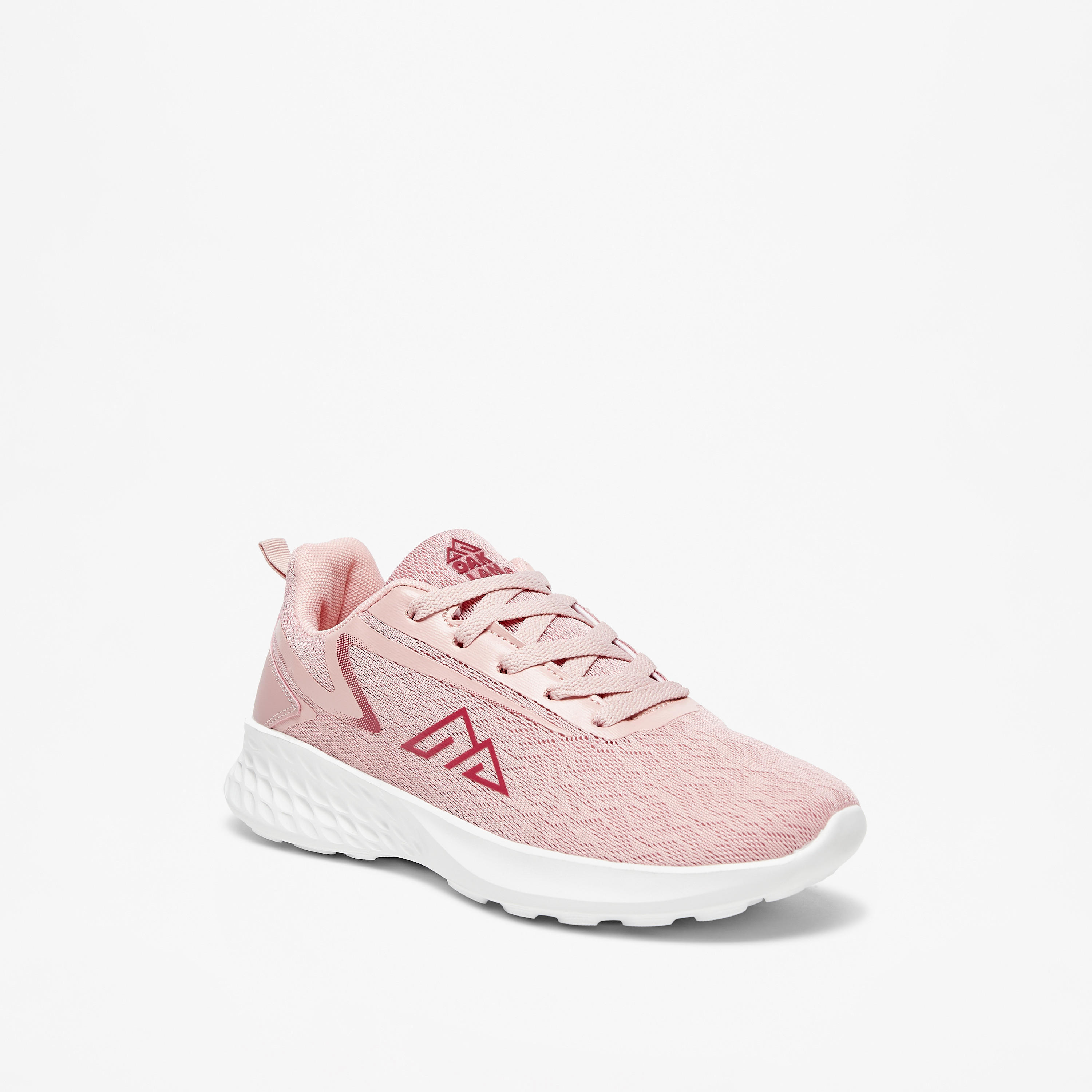 Oaklan by Shoexpress Textured Lace-Up Sports Shoes-women-shoes-sneakers-image-1