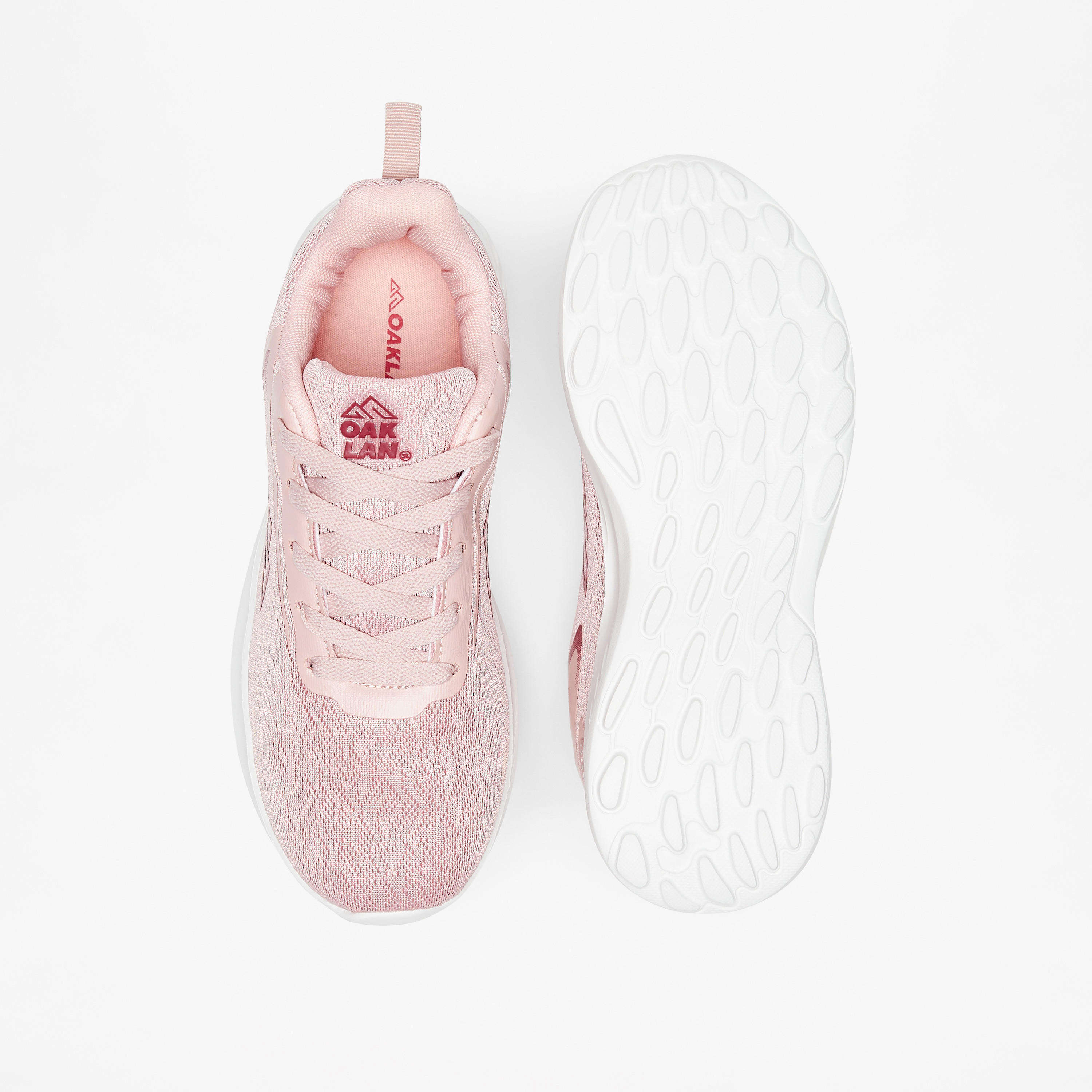 Oaklan by Shoexpress Textured Lace-Up Sports Shoes-women-shoes-sneakers-image-4