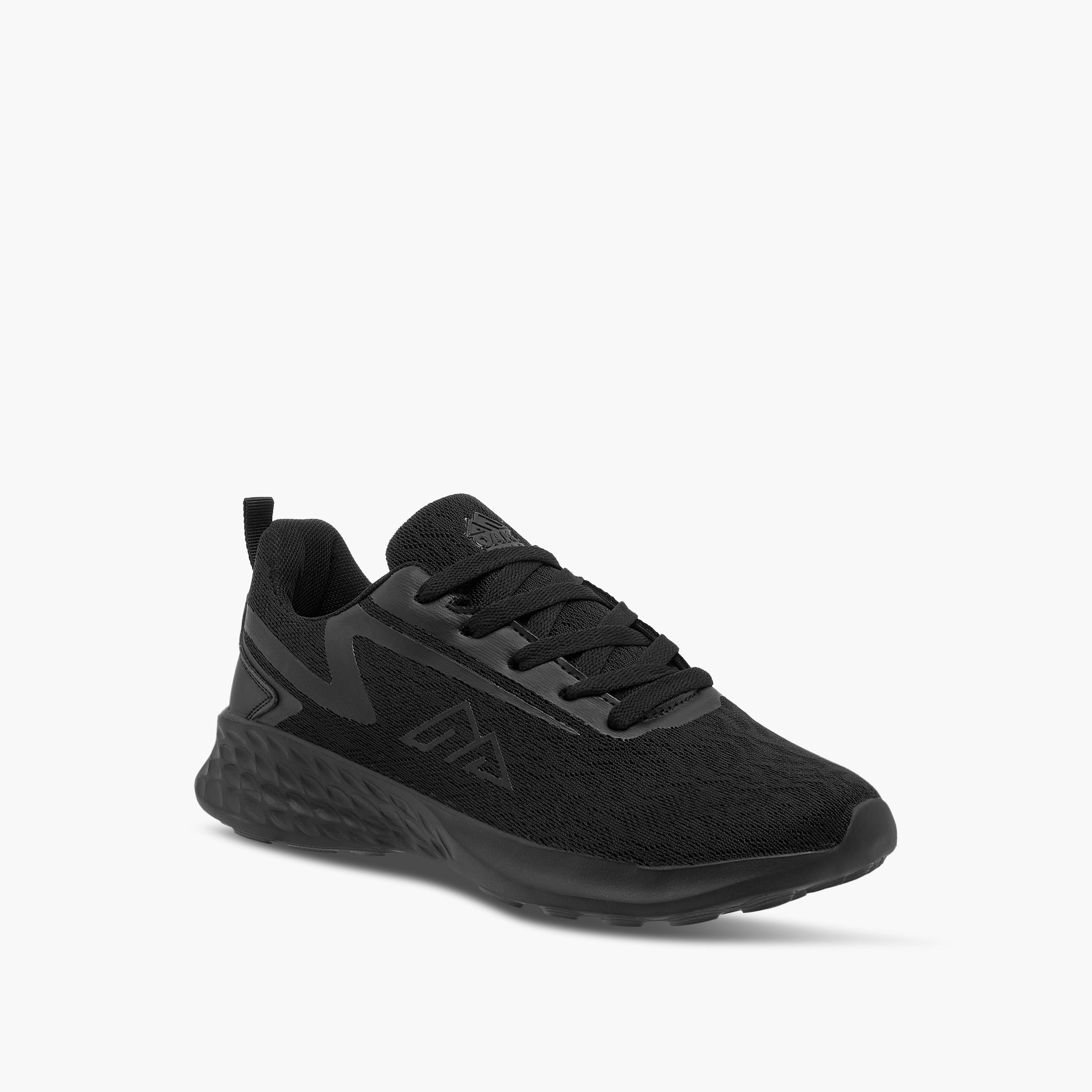 Oaklan by Shoexpress Textured Lace-Up Sports Shoes-women-shoes-sneakers-image-2