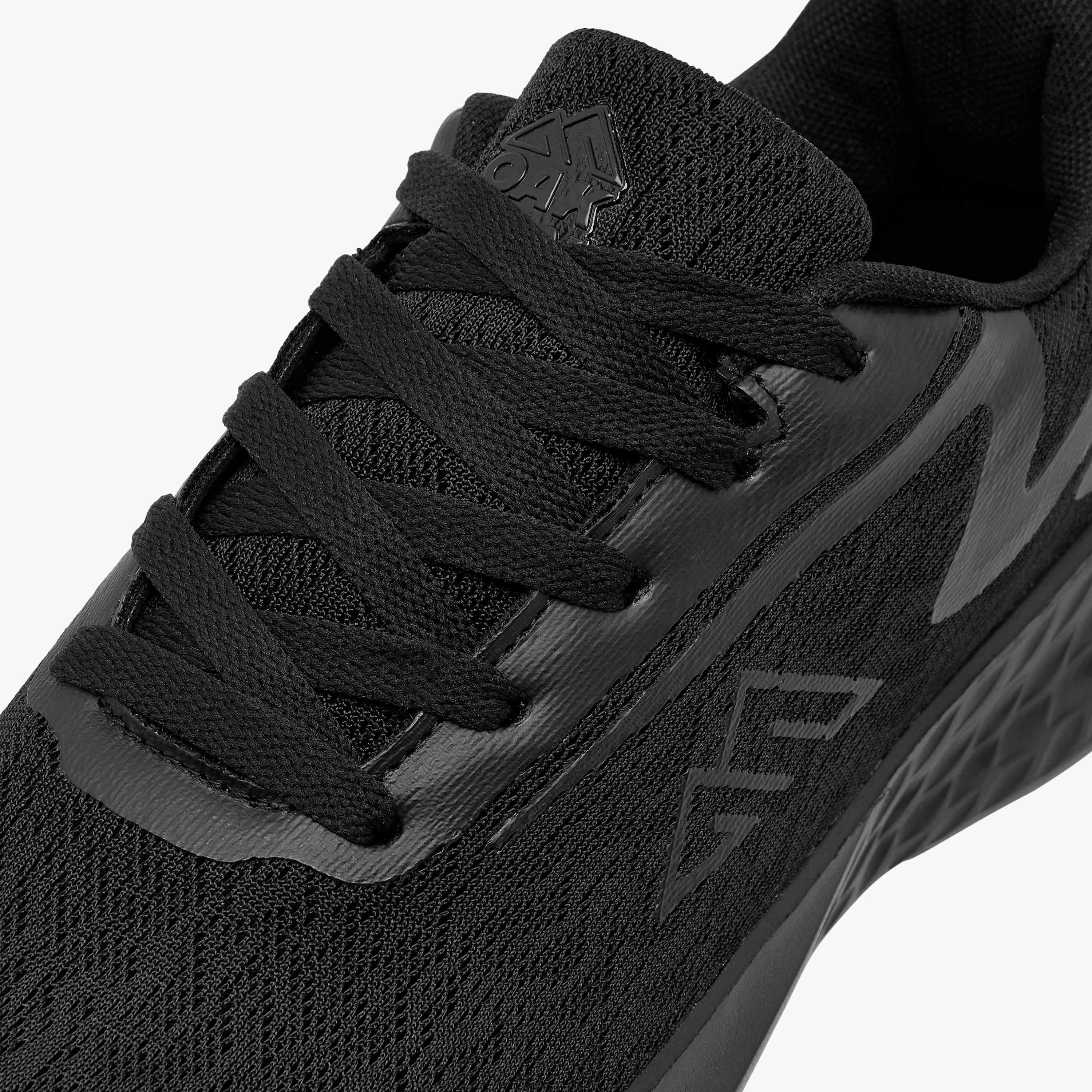 Oaklan by Shoexpress Textured Lace-Up Sports Shoes-women-shoes-sneakers-image-4