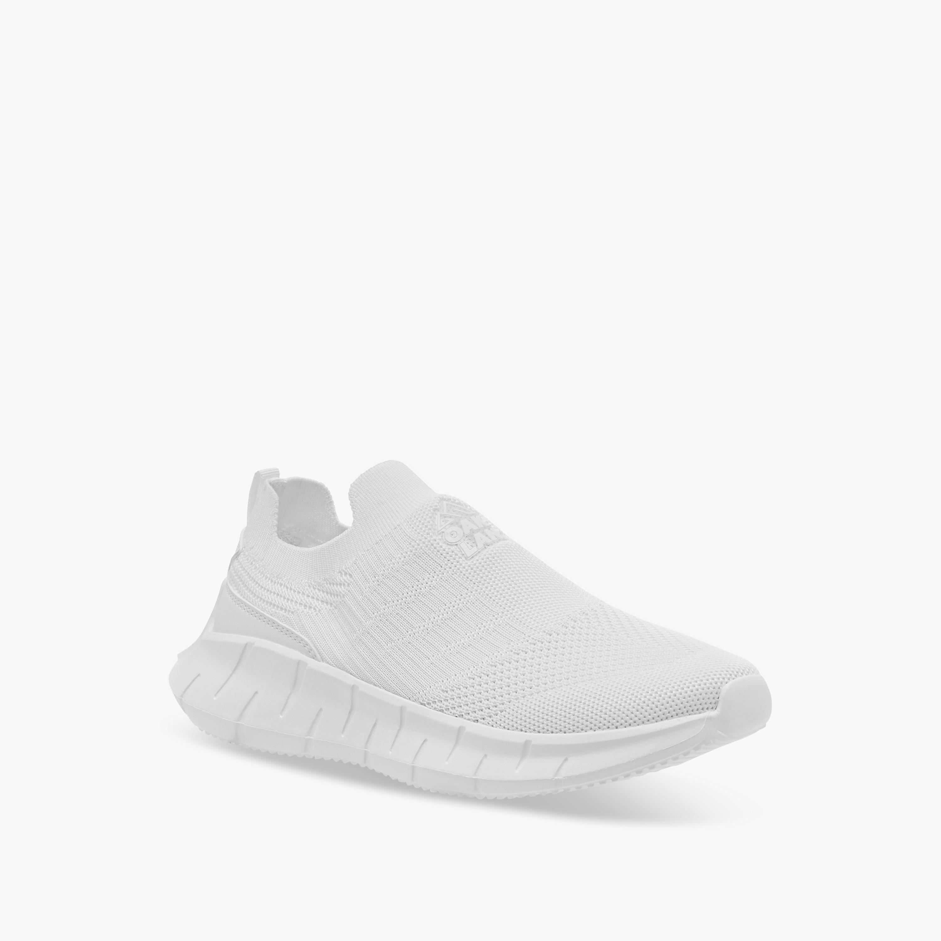 Oaklan by Shoexpress Logo Print Slip-On Sports Shoes-women-shoes-sneakers-image-2