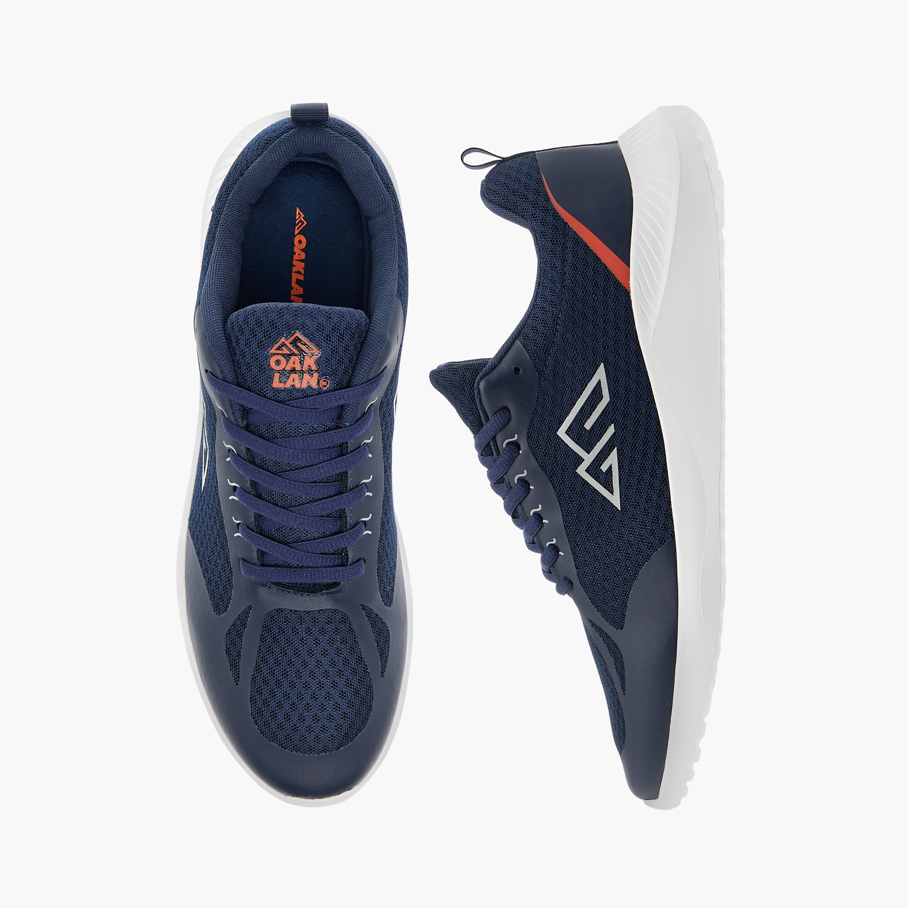 Oaklan by Shoexpress Textured Sports Shoes with Lace-Up Closure-sports-men-shoes-image-1