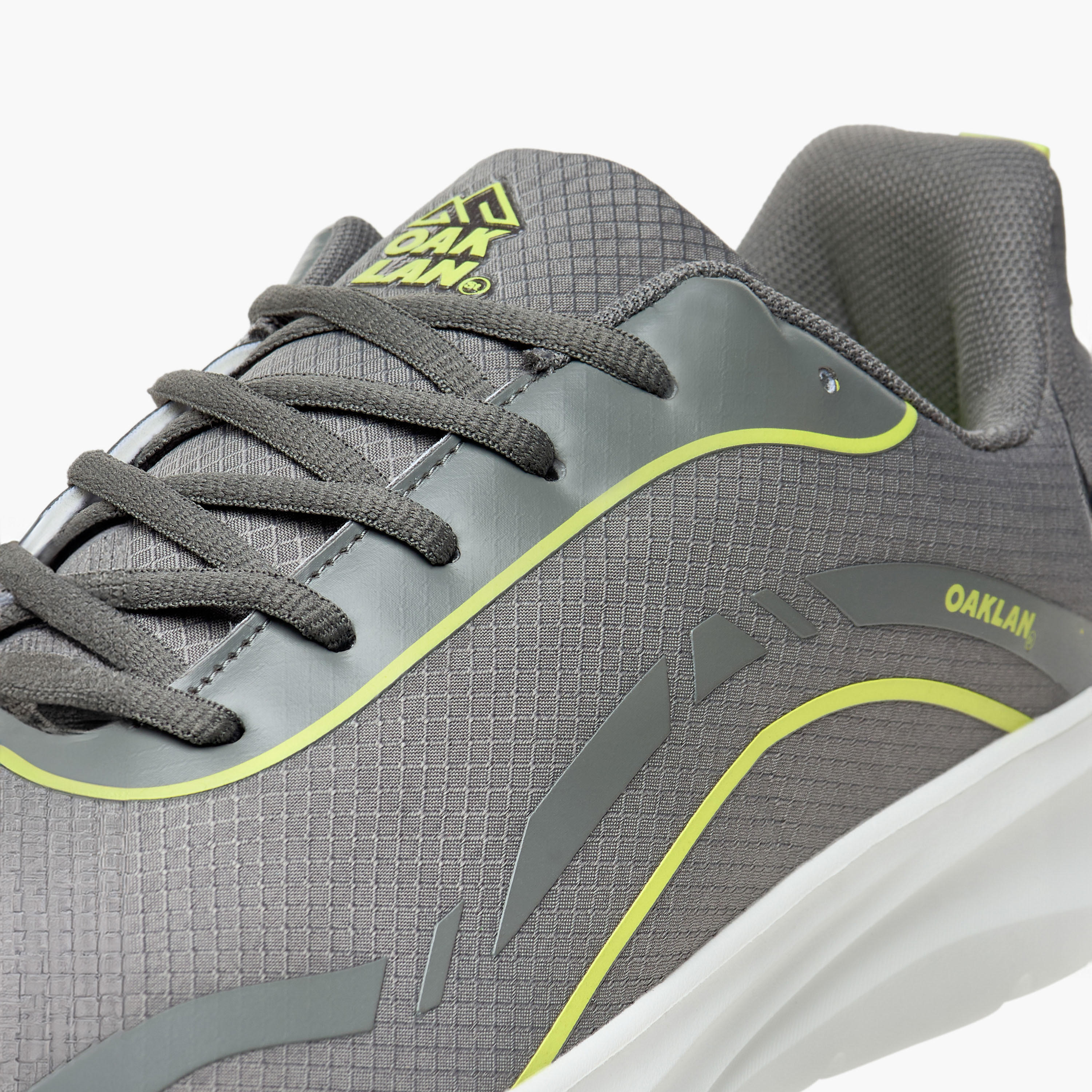 Oaklan by Shoexpress Mesh Sports Shoes with Lace-Up Closure-sports-men-shoes-image-4