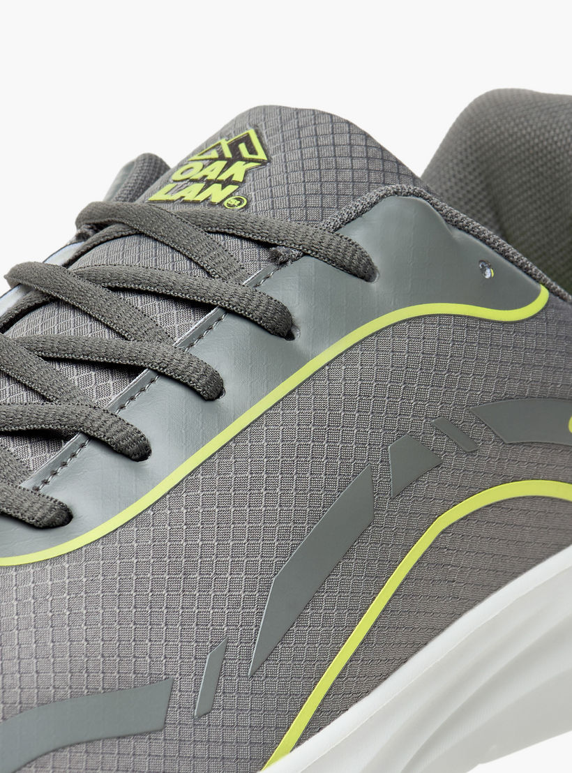 Oaklan by Shoexpress Mesh Sports Shoes with Lace-Up Closure-sports-men-shoes-image-4