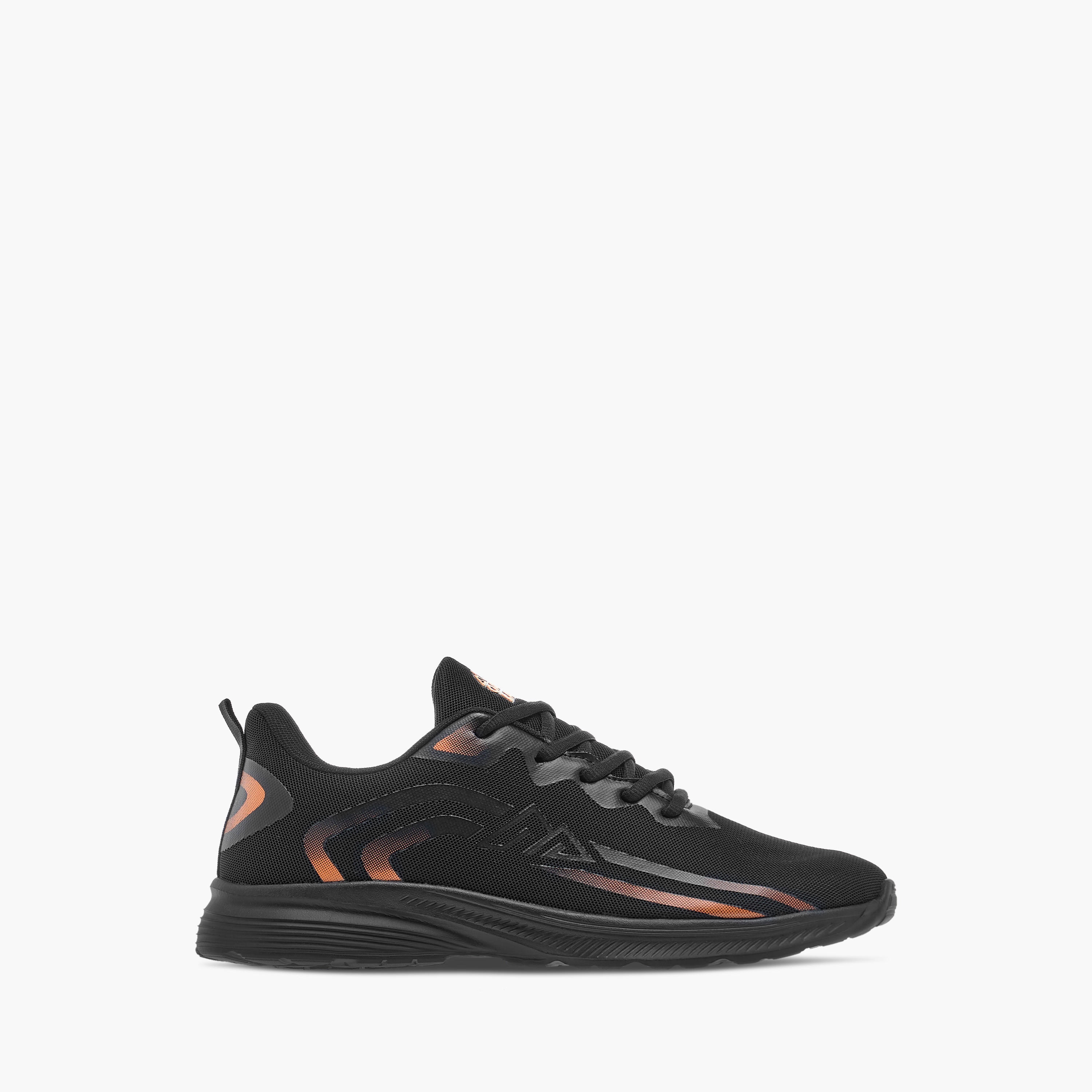 Oaklan by Shoexpress Logo Detail Sports Shoes with Lace-Up Closure-sports-men-shoes-image-3