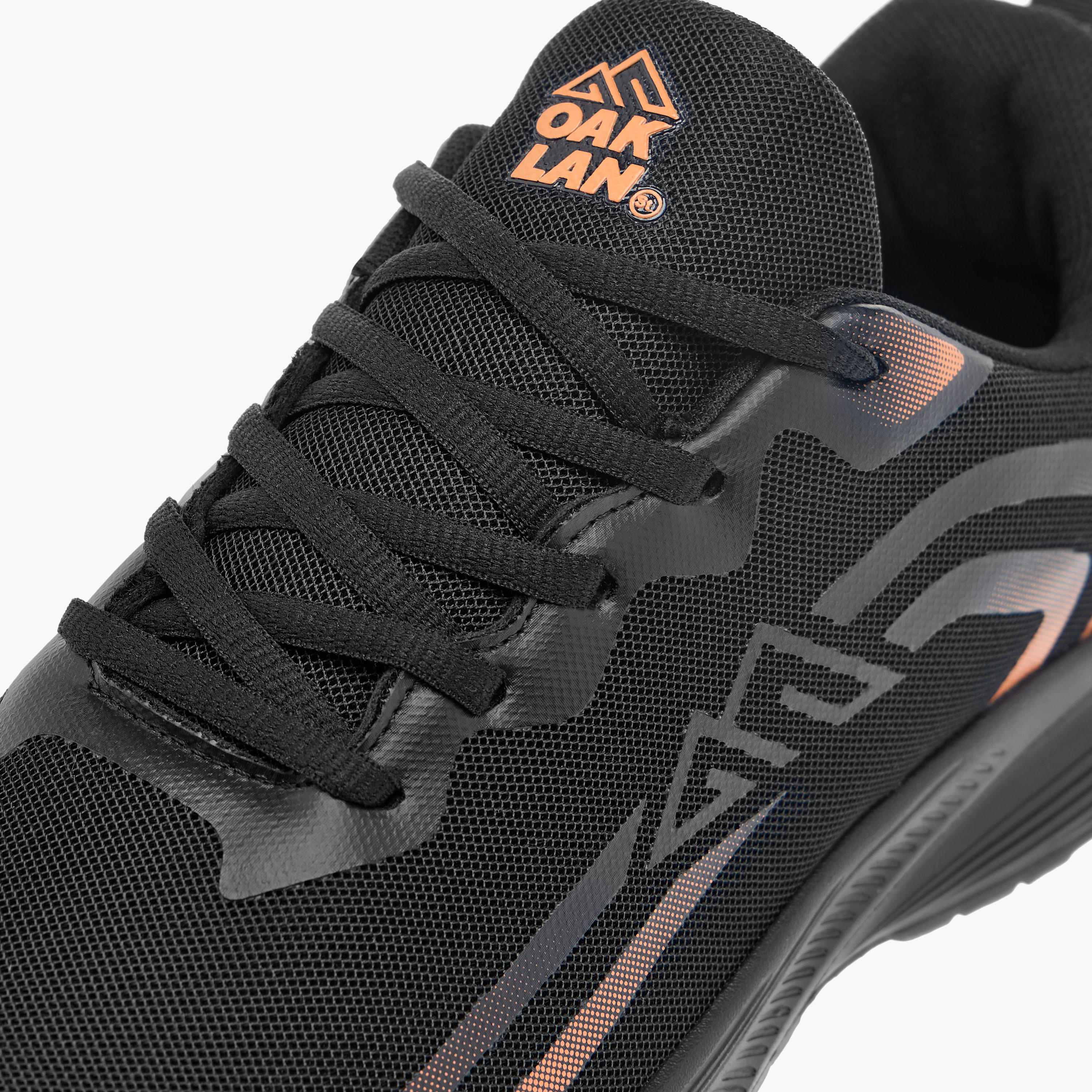 Oaklan by Shoexpress Logo Detail Sports Shoes with Lace-Up Closure-sports-men-shoes-image-4