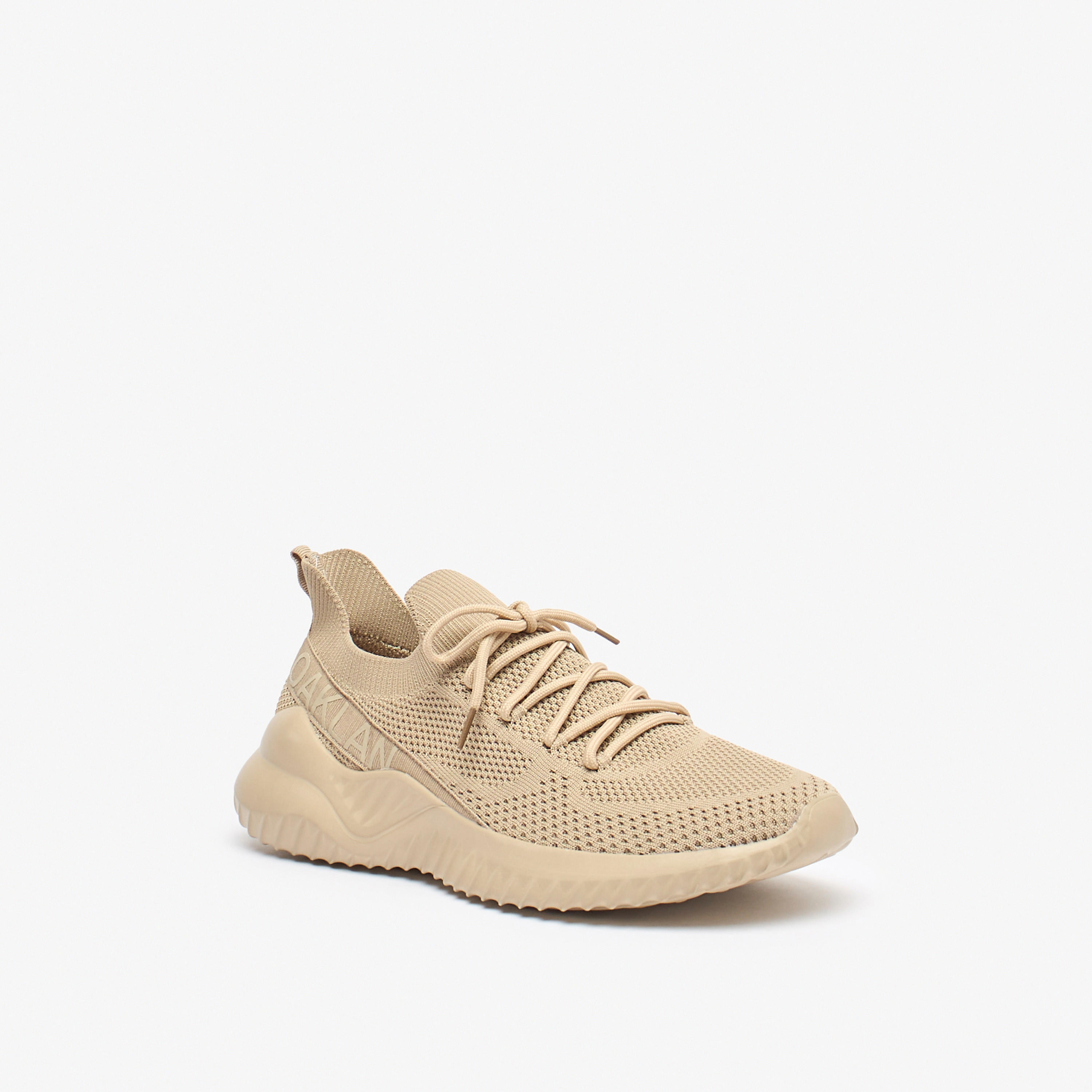 حذاء رياضي سهل الارتداء بطبعات شعار مع ألسنة سحب من أوكلاند من شو إكسبريس-sports-men-shoes-image-1