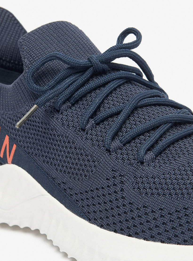 حذاء رياضي سهل الارتداء بطبعات شعار مع ألسنة سحب من أوكلاند من شو إكسبريس-sports-men-shoes-image-5