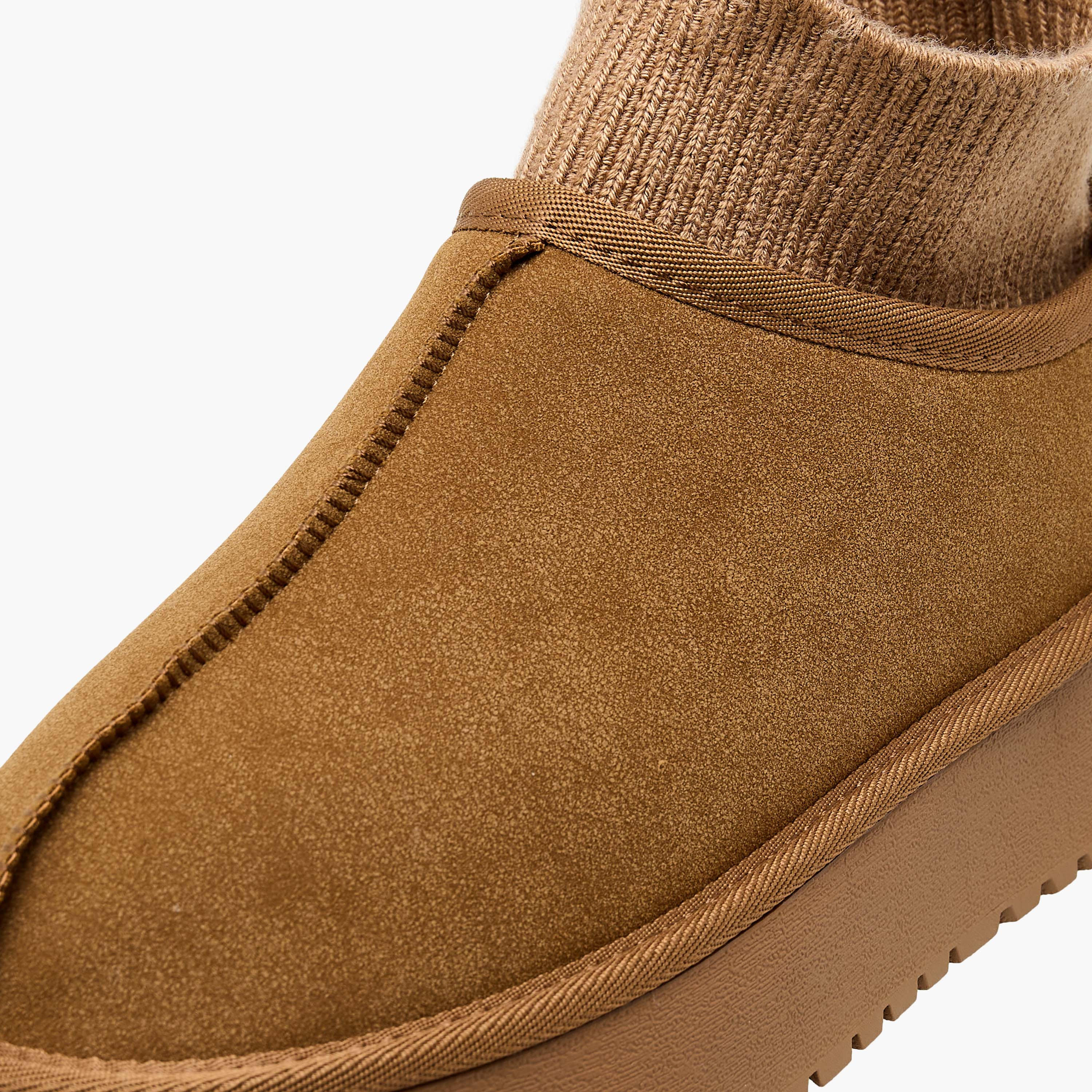 Flora Bella Women Ribbed Cuff Ankle Boots-women-shoes-boots-image-4