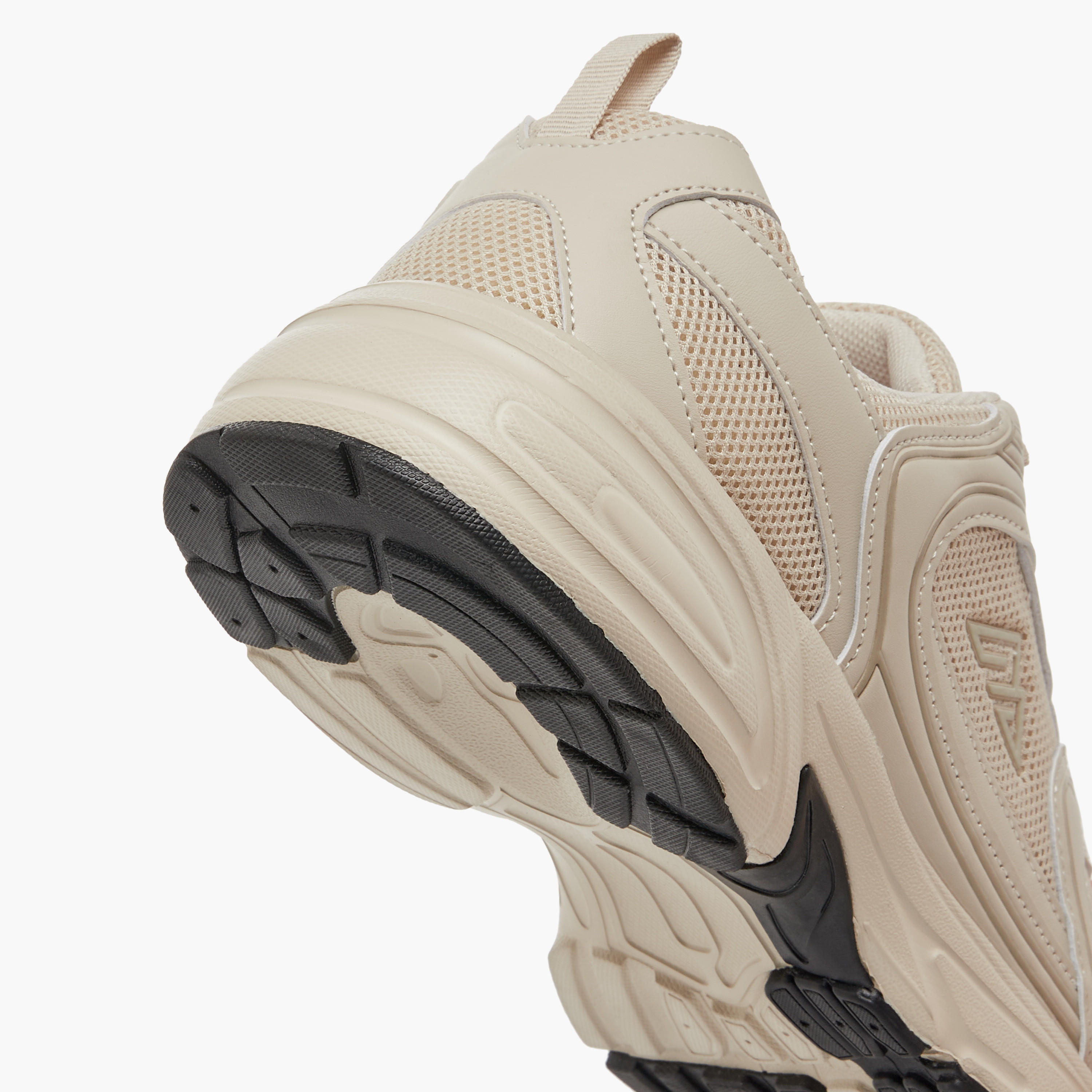 Oaklan by Shoexpress Mesh Panelled Sports Shoes with Lace-Up Closure-sports-men-shoes-image-5