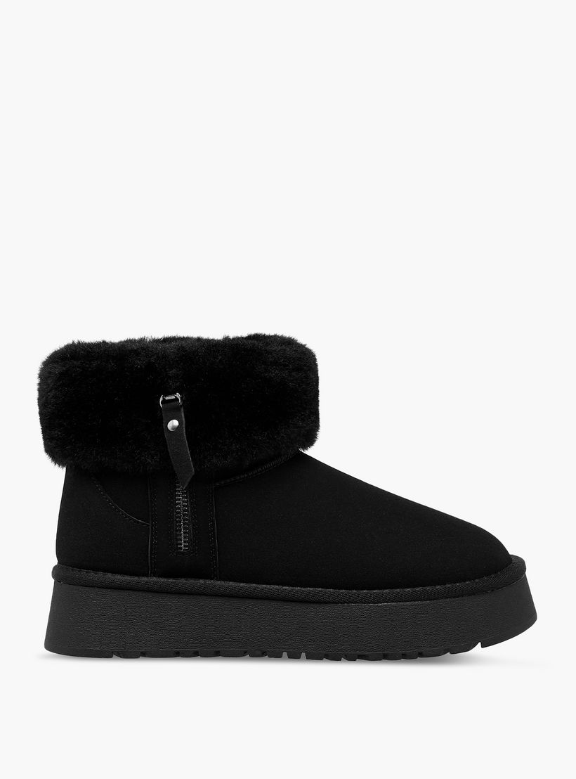 Flora Bella Women Faux Fur Lined Ankle Boots-women-shoes-boots-image-3