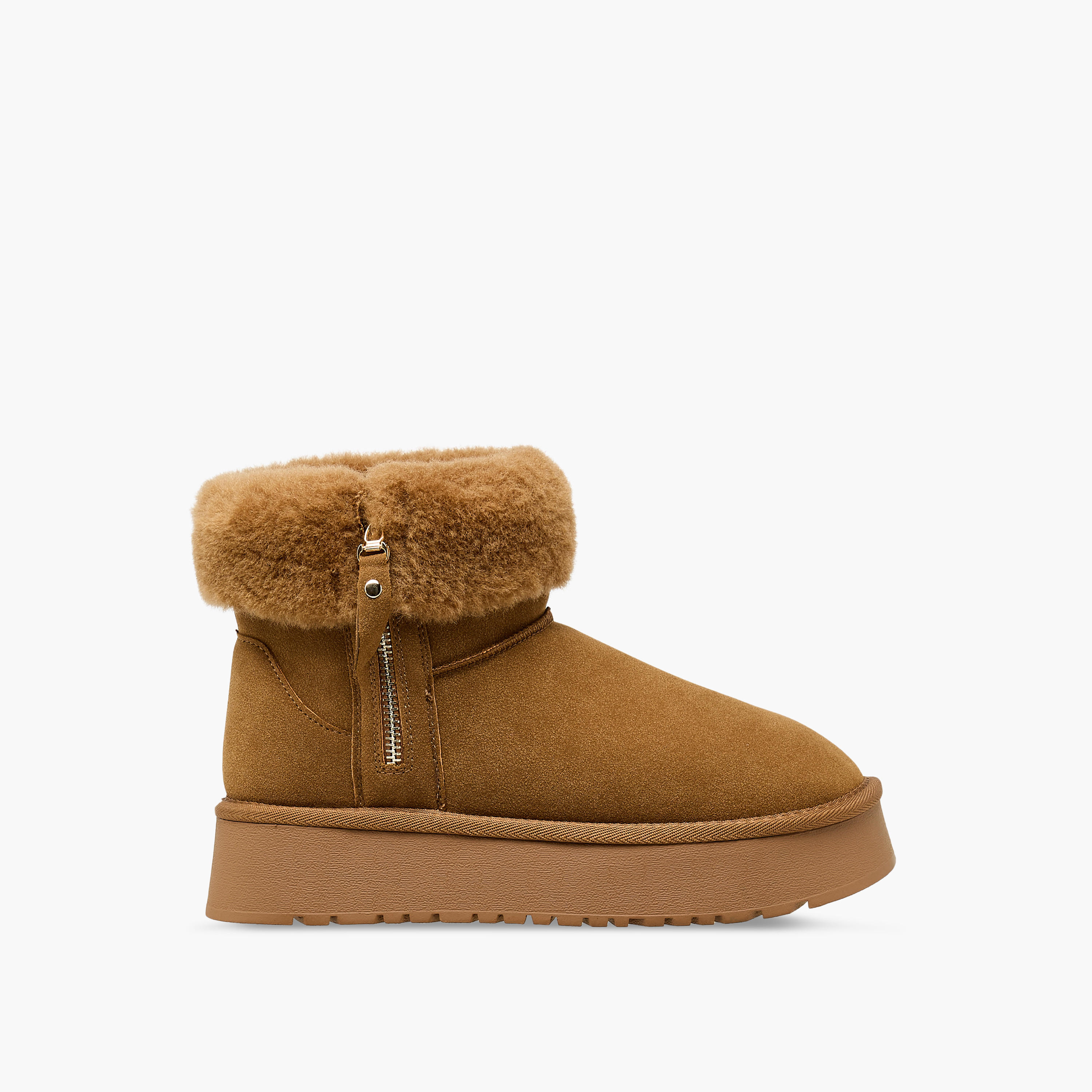 Flora Bella Women Faux Fur Lined Ankle Boots-women-shoes-boots-image-3