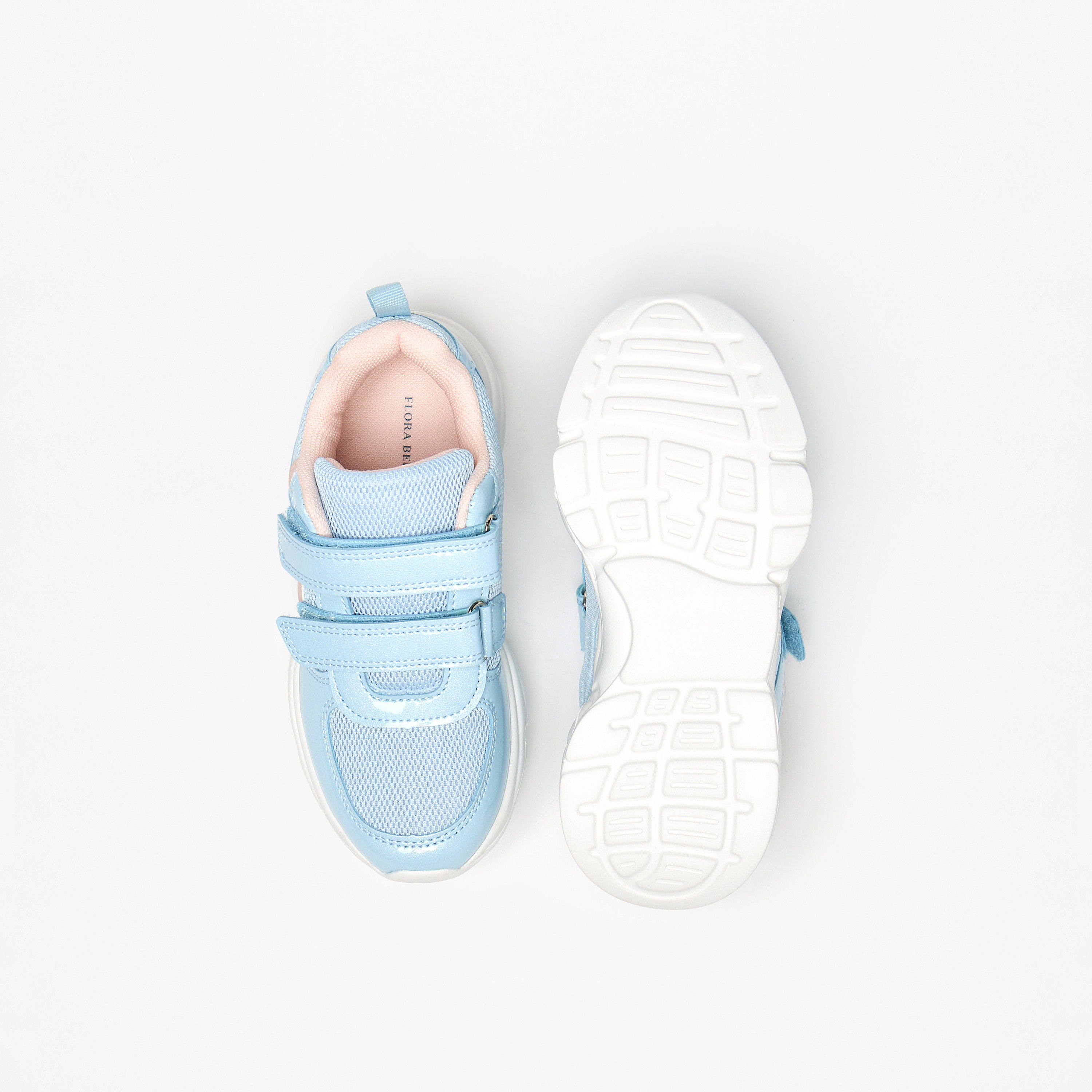 حذاء سنيكرز بشريط إغلاق لاصق من فلورا بيلا-girls-shoes-sneakers-image-4
